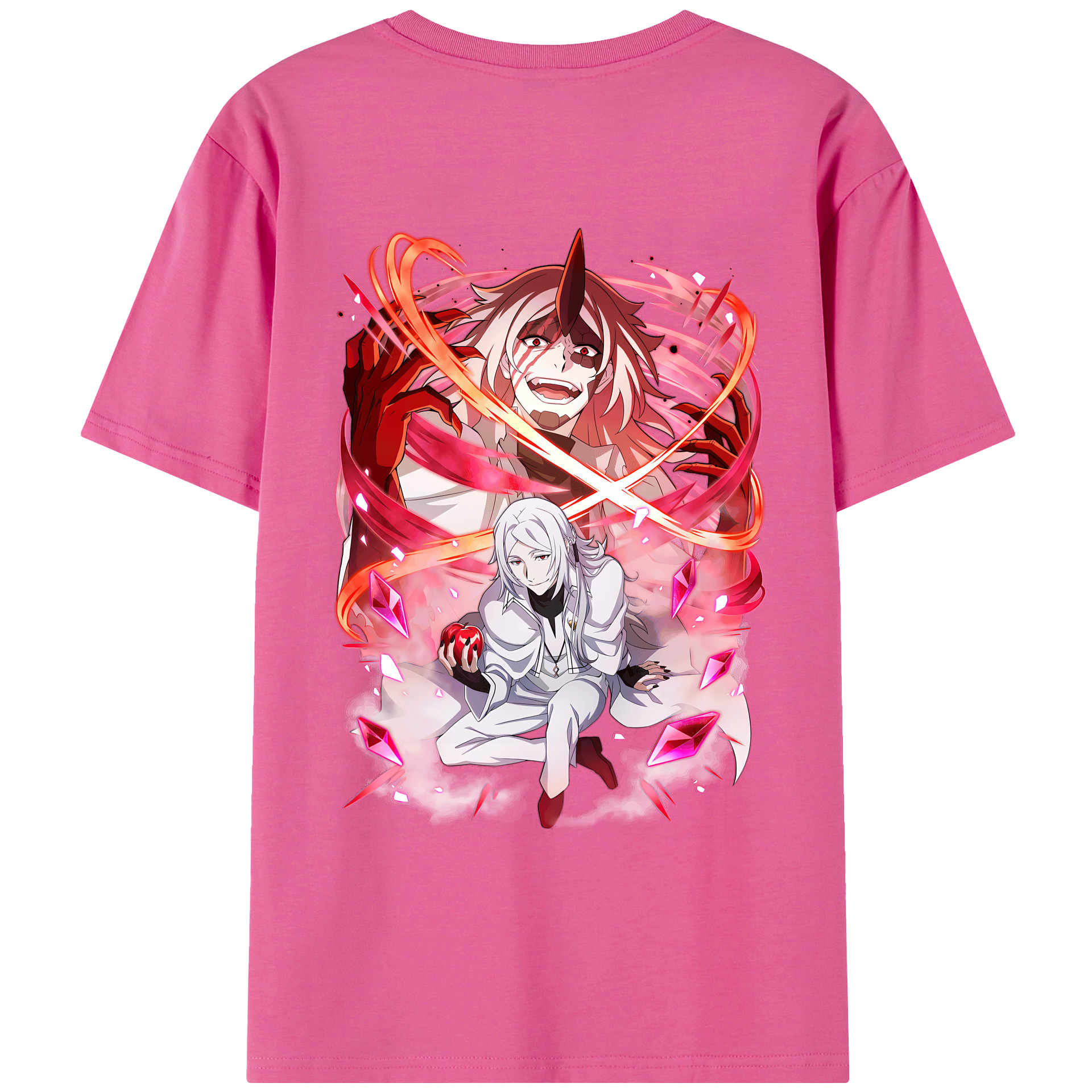 （画像用） 文豪ストレイドッグス Bungo Stray Dogs レディース半袖Tシャツ(バックプリント)