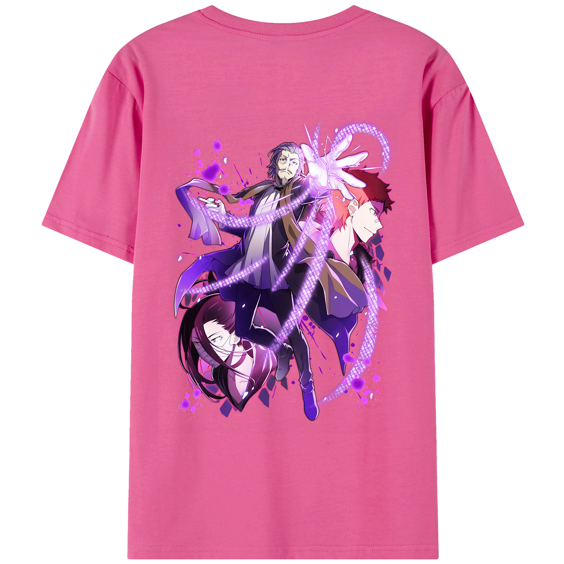 （画像用） 文豪ストレイドッグス Bungo Stray Dogs レディース半袖Tシャツ(バックプリント)