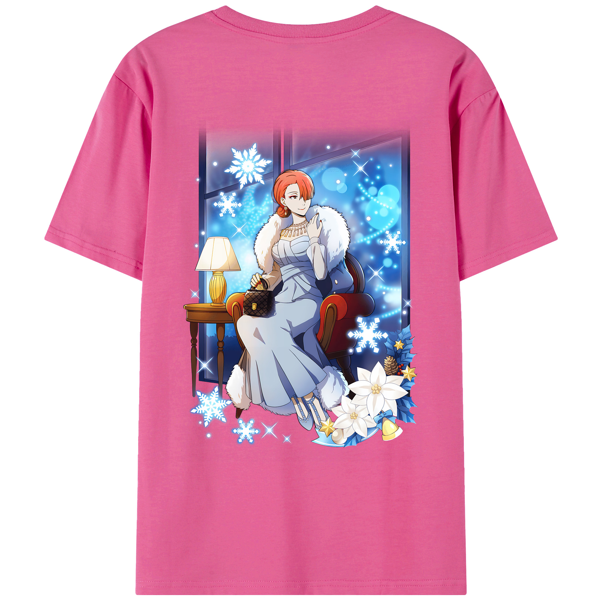 （画像用） 文豪ストレイドッグス Bungo Stray Dogs レディース半袖Tシャツ(バックプリント)