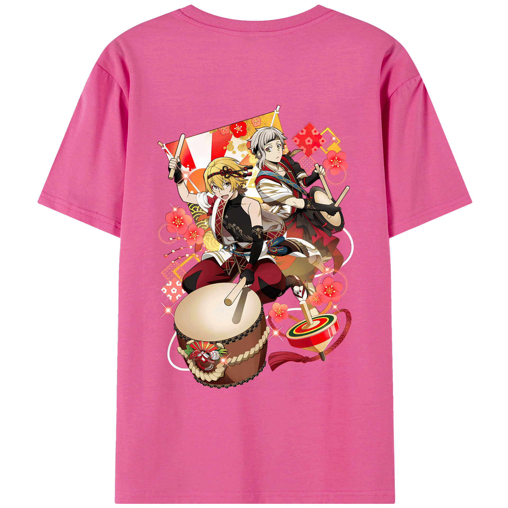 （画像用） 文豪ストレイドッグス Bungo Stray Dogs レディース半袖Tシャツ(バックプリント)