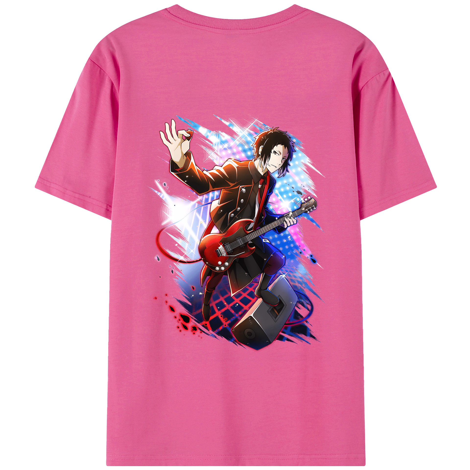（画像用） 文豪ストレイドッグス Bungo Stray Dogs レディース半袖Tシャツ(バックプリント)