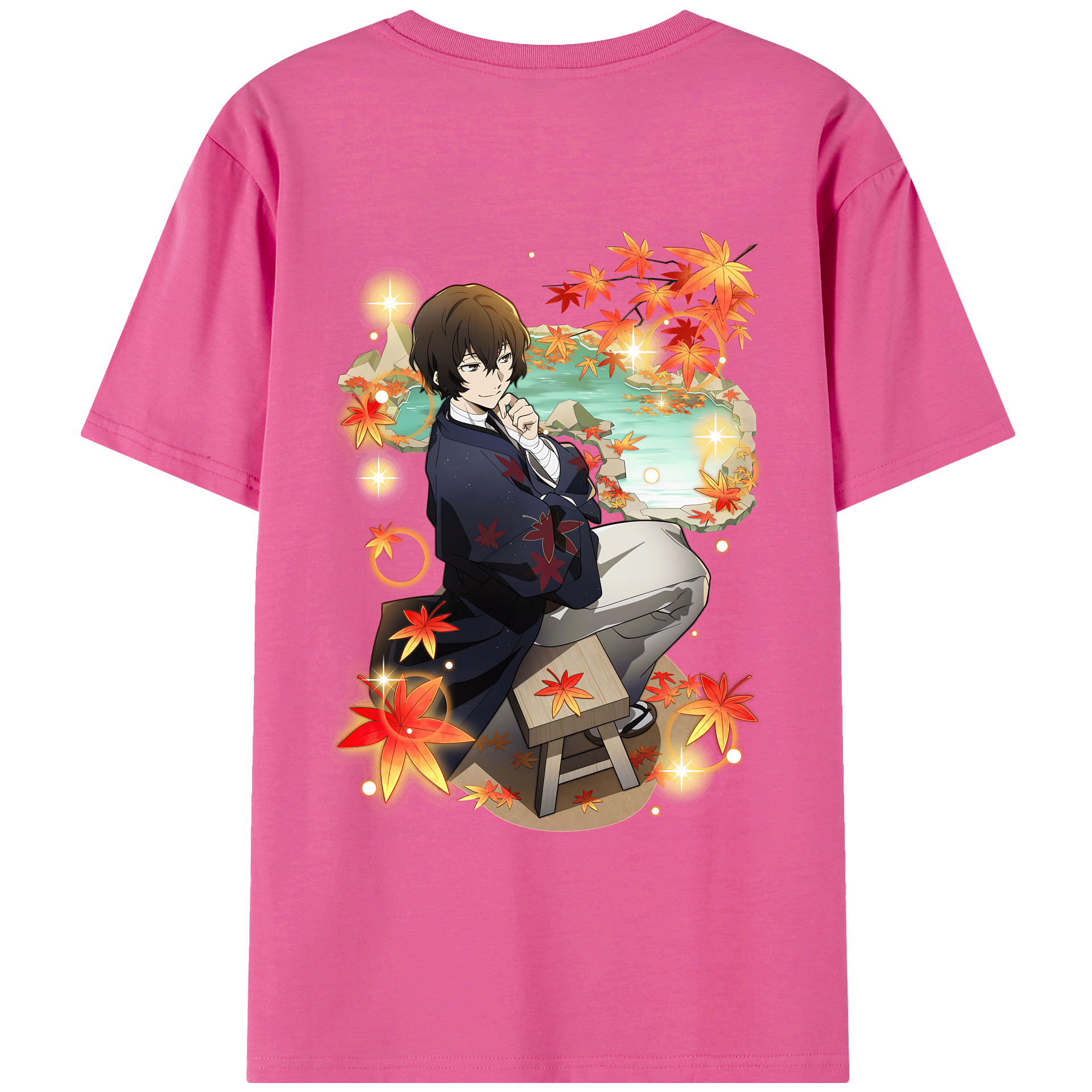 （画像用） 文豪ストレイドッグス Bungo Stray Dogs レディース半袖Tシャツ(バックプリント)