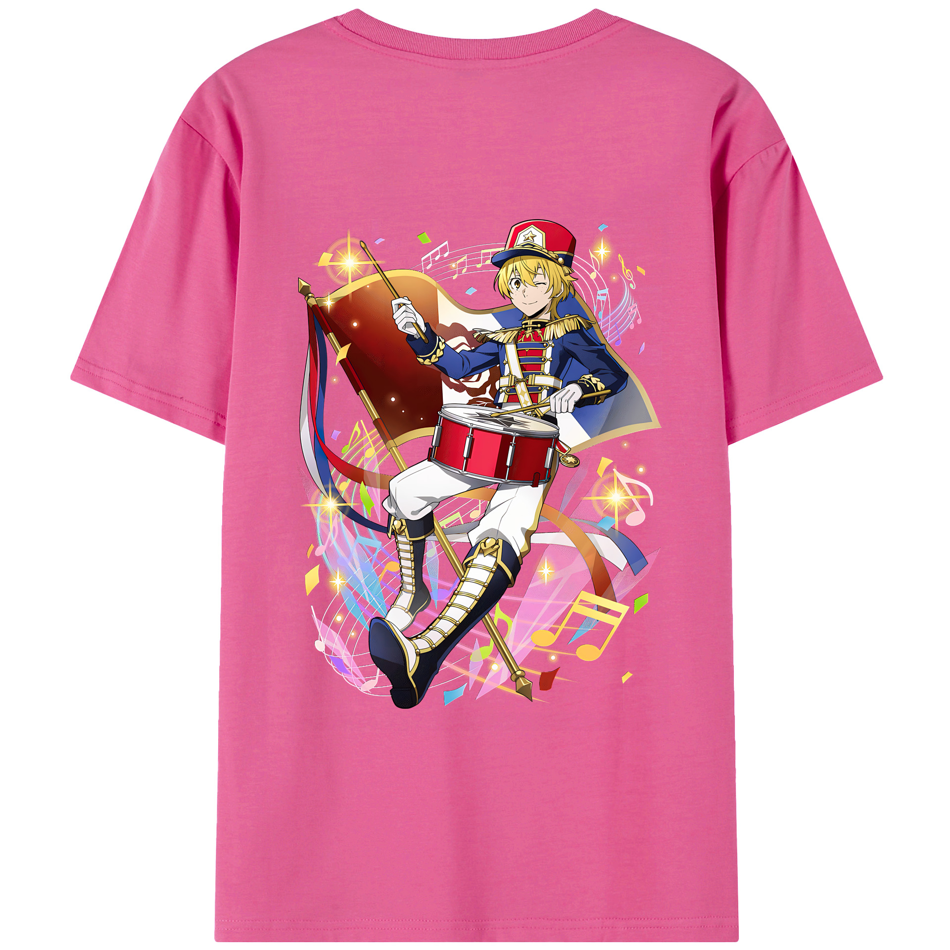 （画像用） 文豪ストレイドッグス Bungo Stray Dogs レディース半袖Tシャツ(バックプリント)