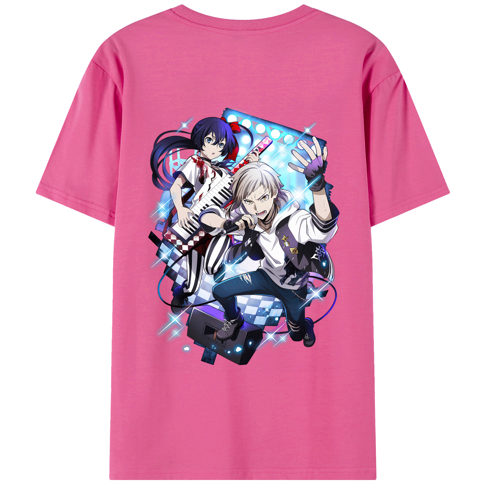 （画像用） 文豪ストレイドッグス Bungo Stray Dogs レディース半袖Tシャツ(バックプリント)