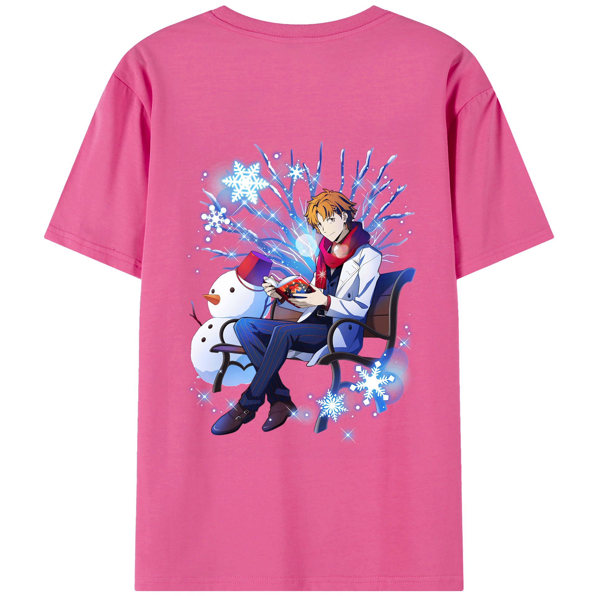 （画像用） 文豪ストレイドッグス Bungo Stray Dogs レディース半袖Tシャツ(バックプリント)