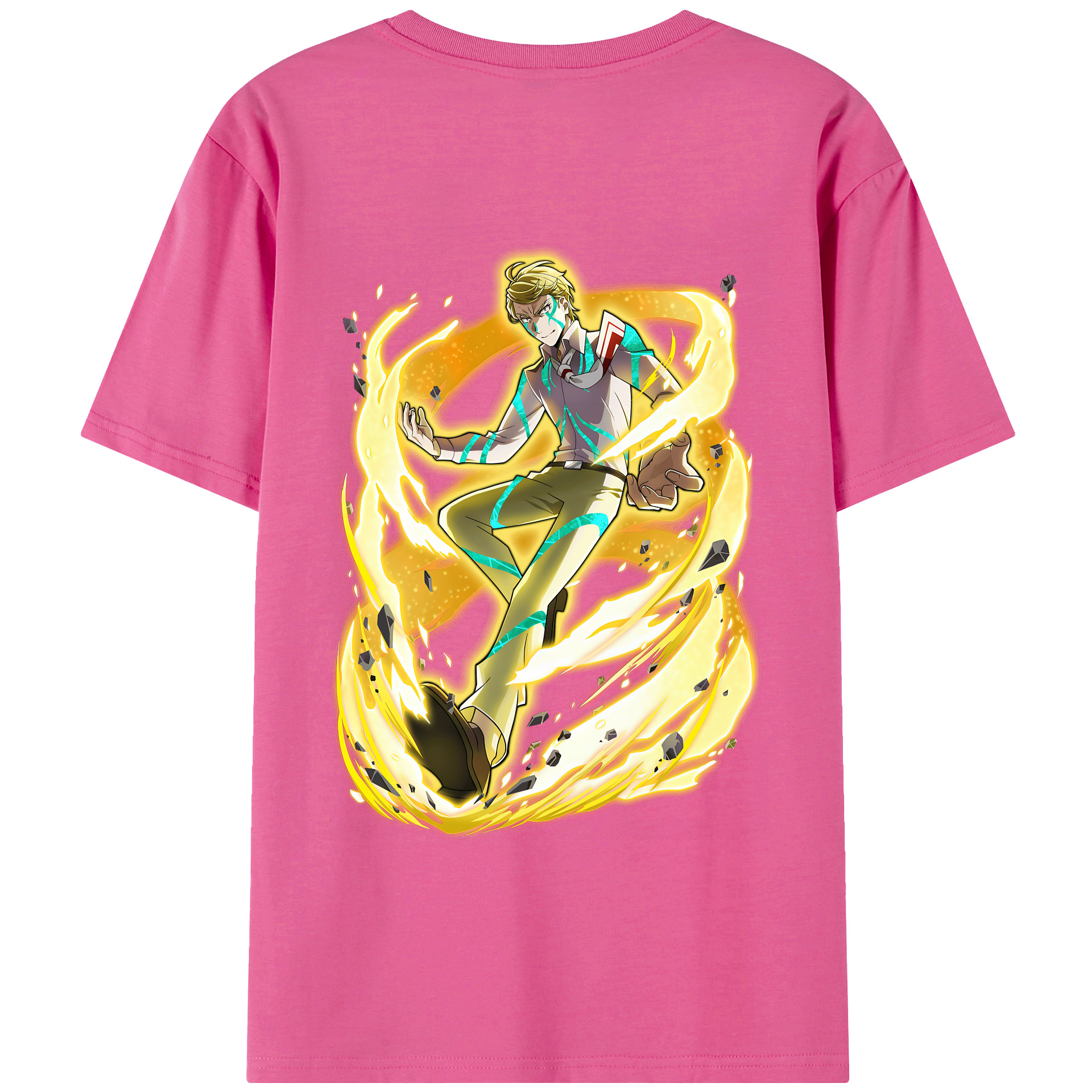 （画像用） 文豪ストレイドッグス Bungo Stray Dogs レディース半袖Tシャツ(バックプリント)
