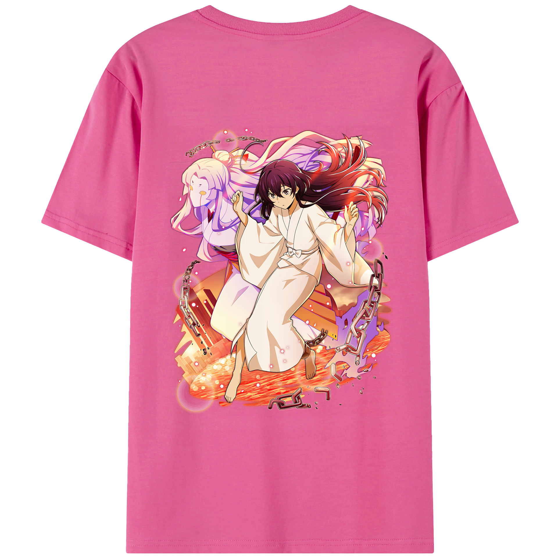 （画像用） 文豪ストレイドッグス Bungo Stray Dogs レディース半袖Tシャツ(バックプリント)