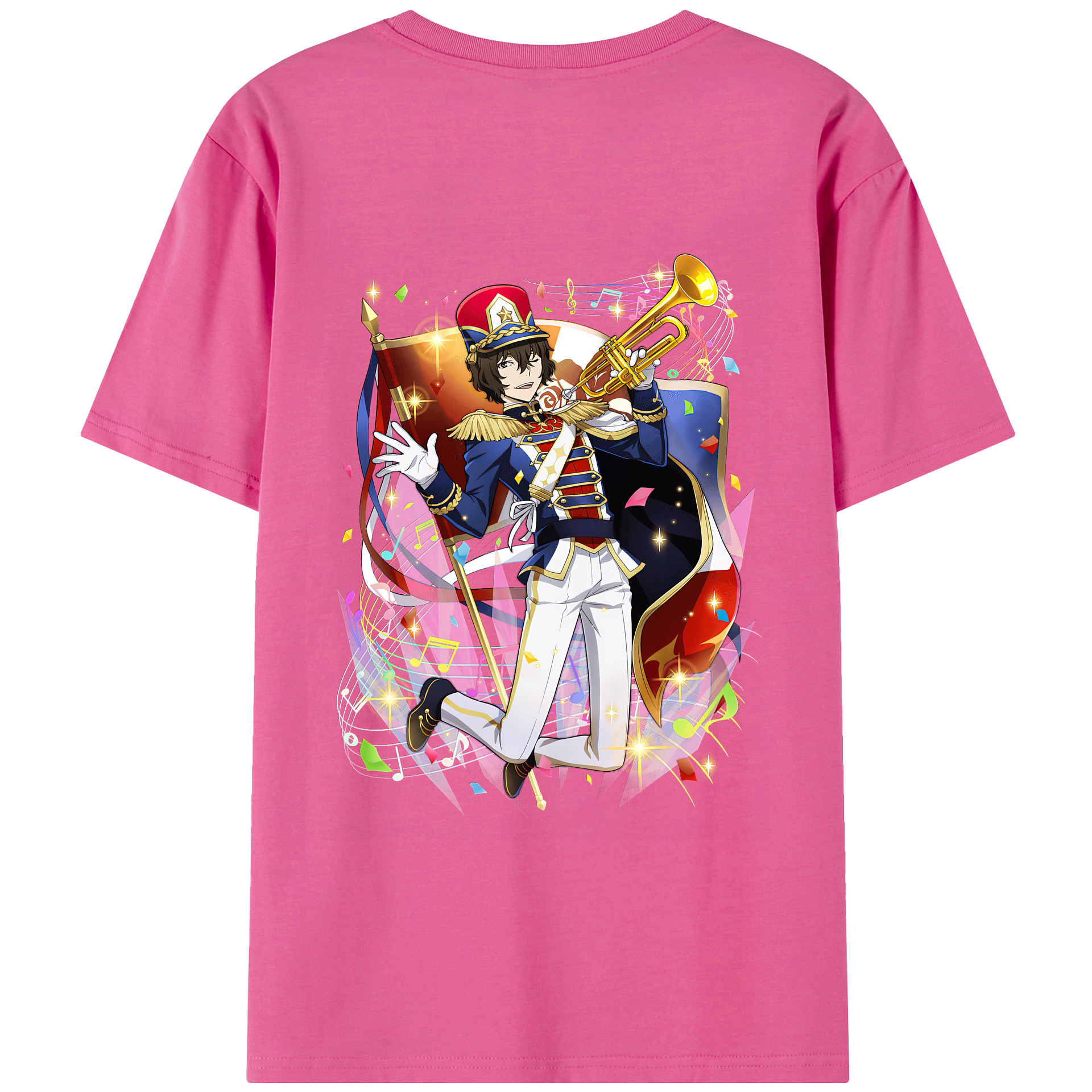（画像用） 文豪ストレイドッグス Bungo Stray Dogs レディース半袖Tシャツ(バックプリント)