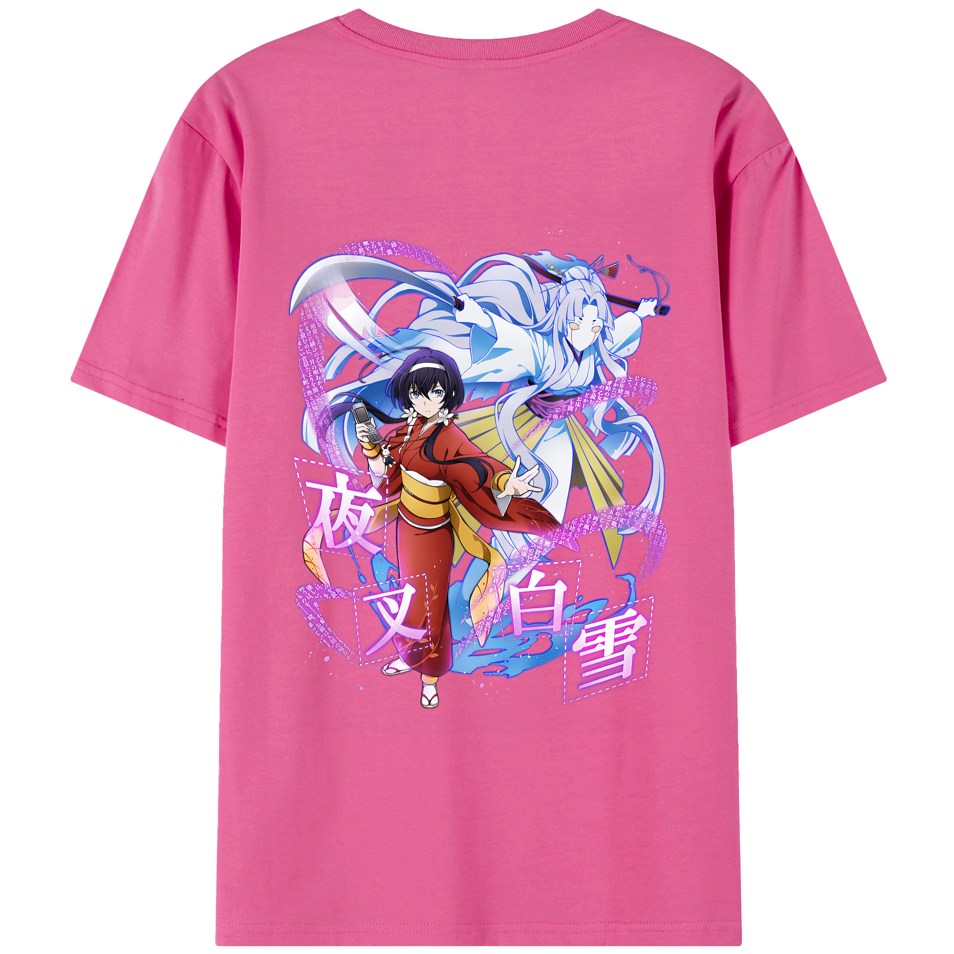 （画像用） 文豪ストレイドッグス Bungo Stray Dogs レディース半袖Tシャツ(バックプリント)