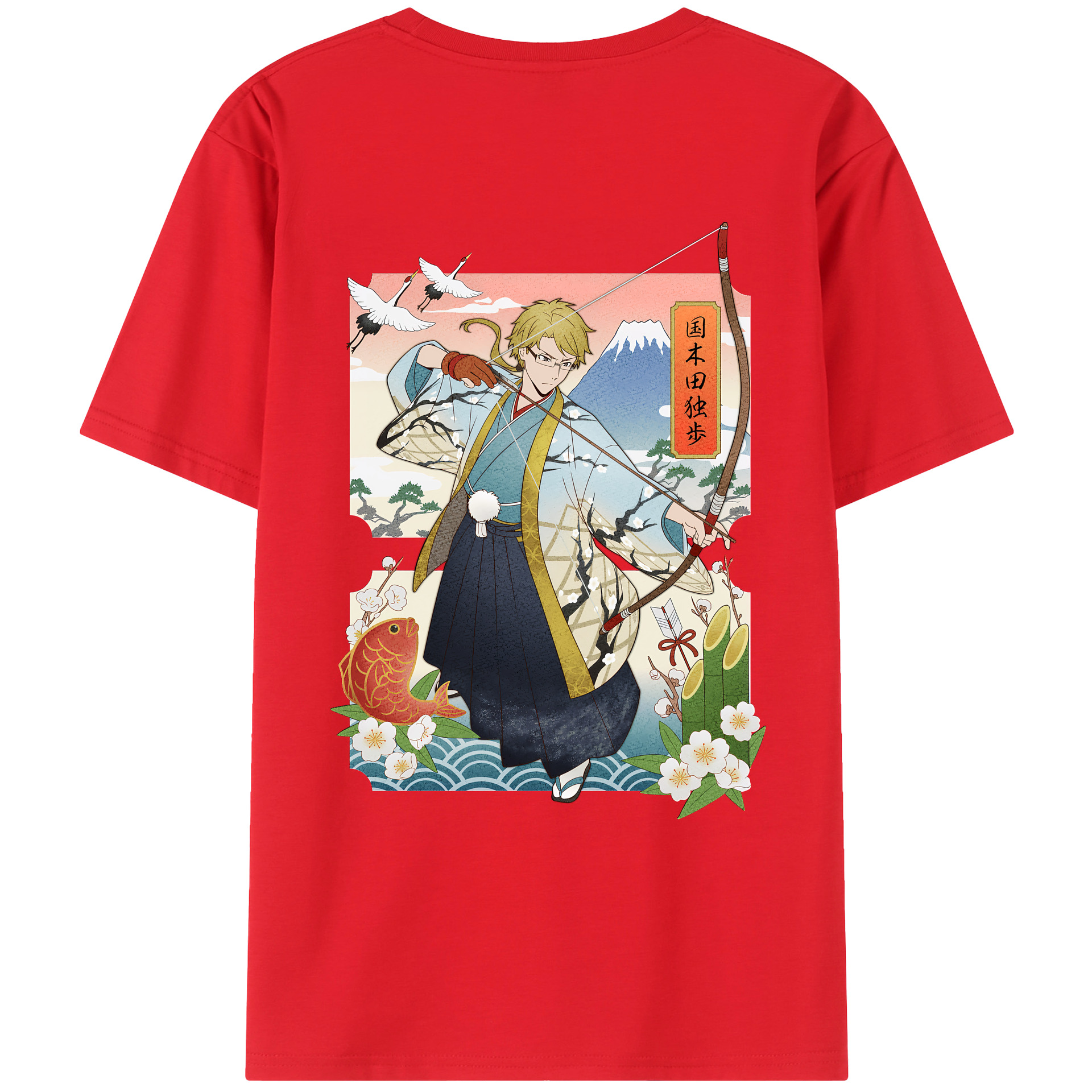 （画像用） 文豪ストレイドッグス Bungo Stray Dogs レディース半袖Tシャツ(バックプリント)