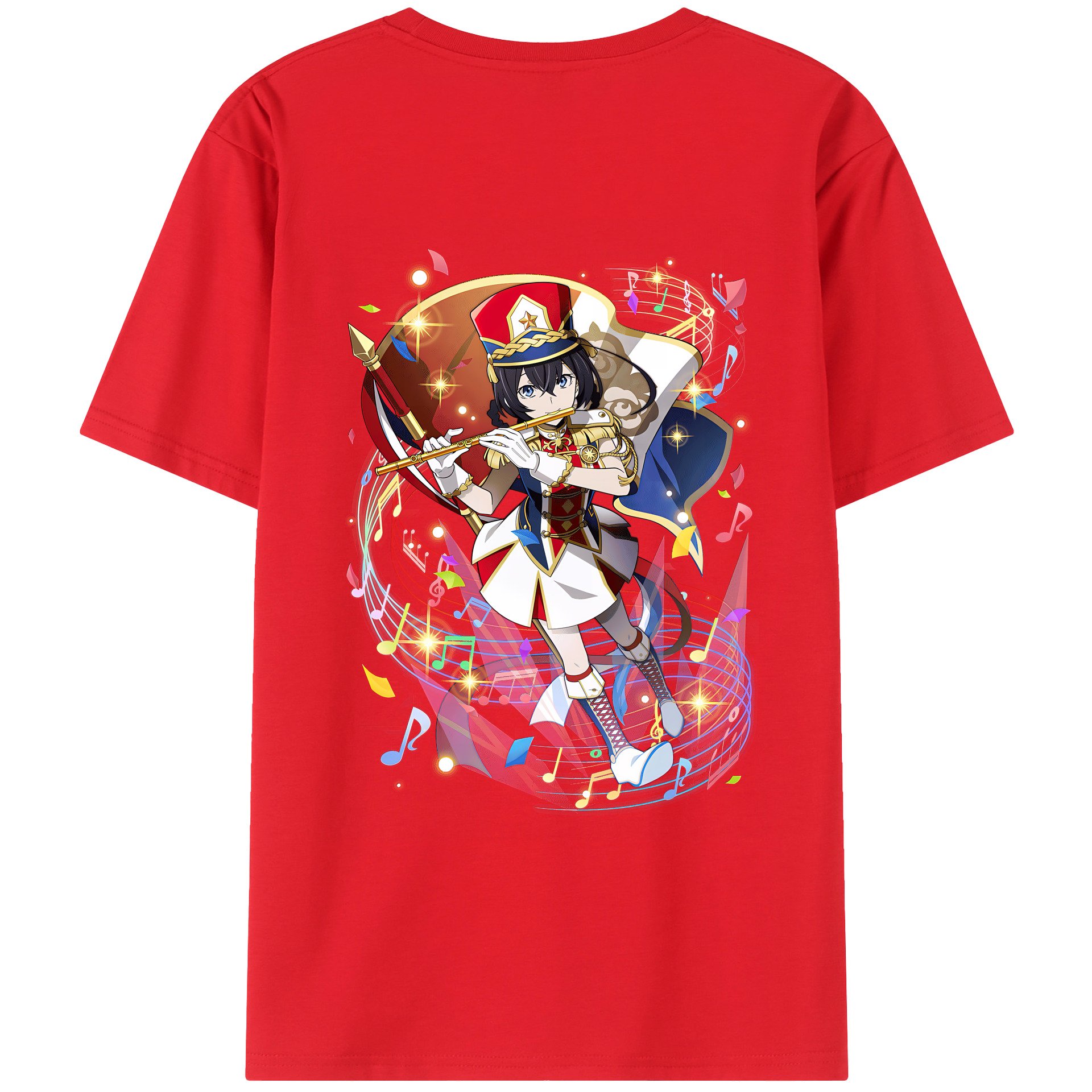 （画像用） 文豪ストレイドッグス Bungo Stray Dogs レディース半袖Tシャツ(バックプリント)