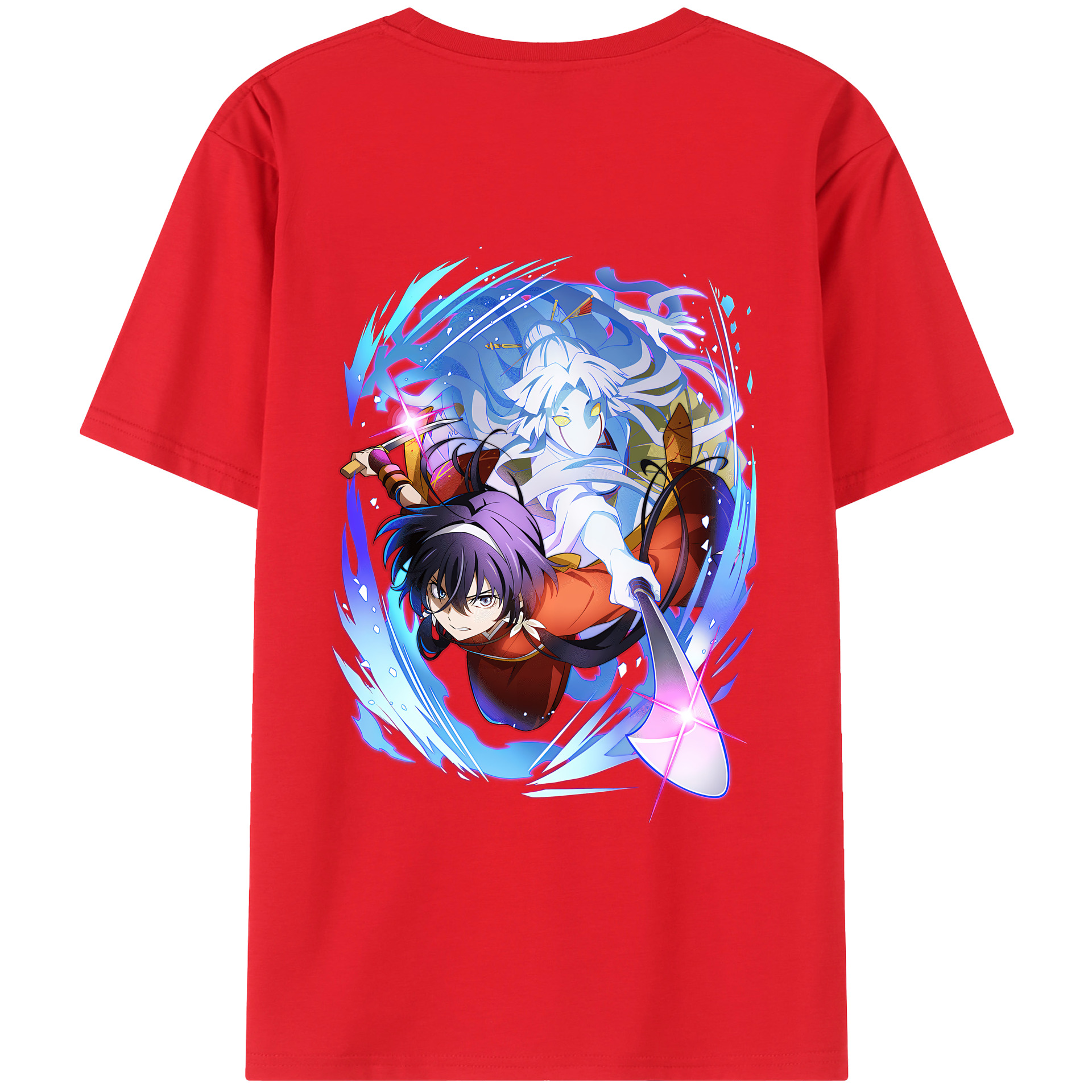 （画像用） 文豪ストレイドッグス Bungo Stray Dogs レディース半袖Tシャツ(バックプリント)