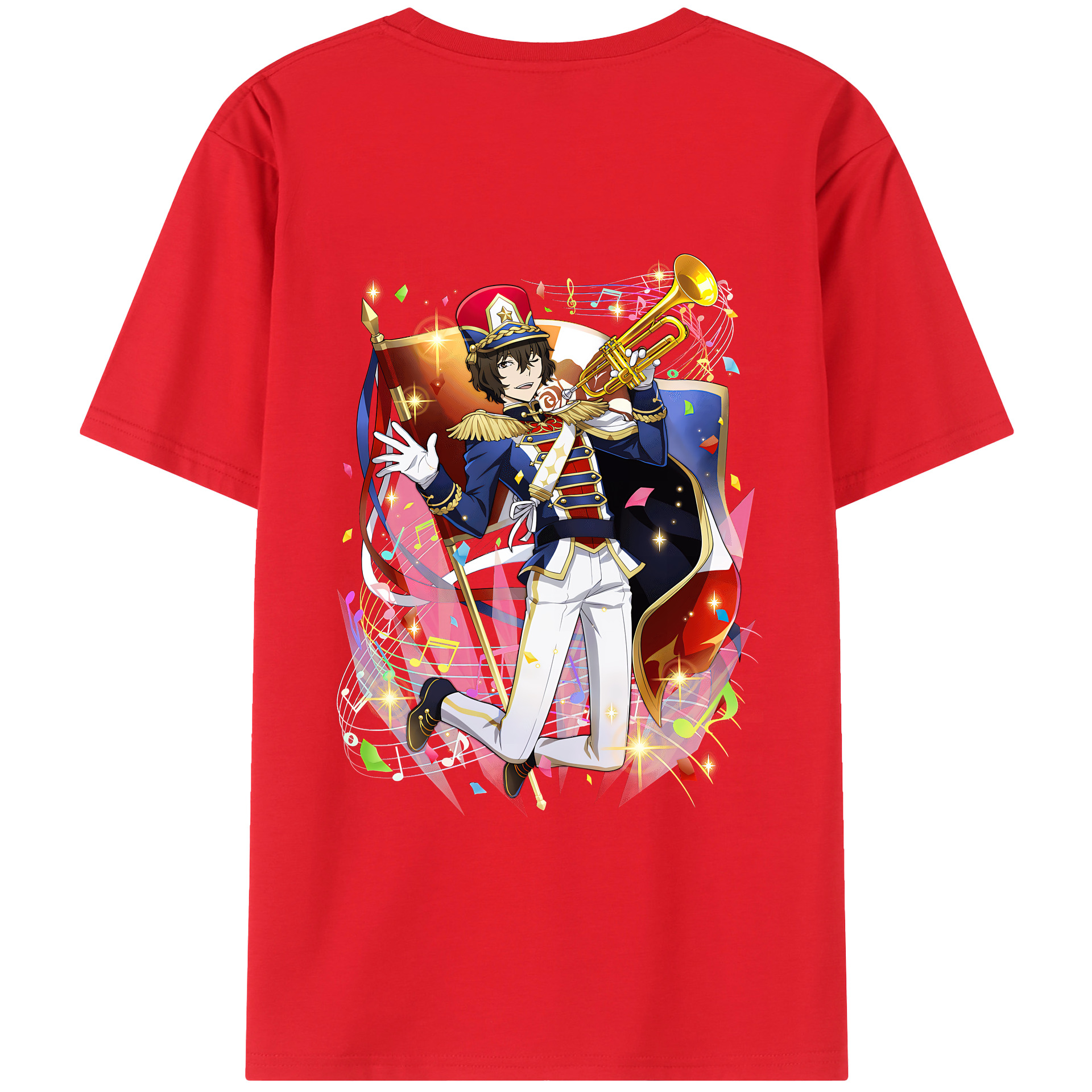 （画像用） 文豪ストレイドッグス Bungo Stray Dogs レディース半袖Tシャツ(バックプリント)