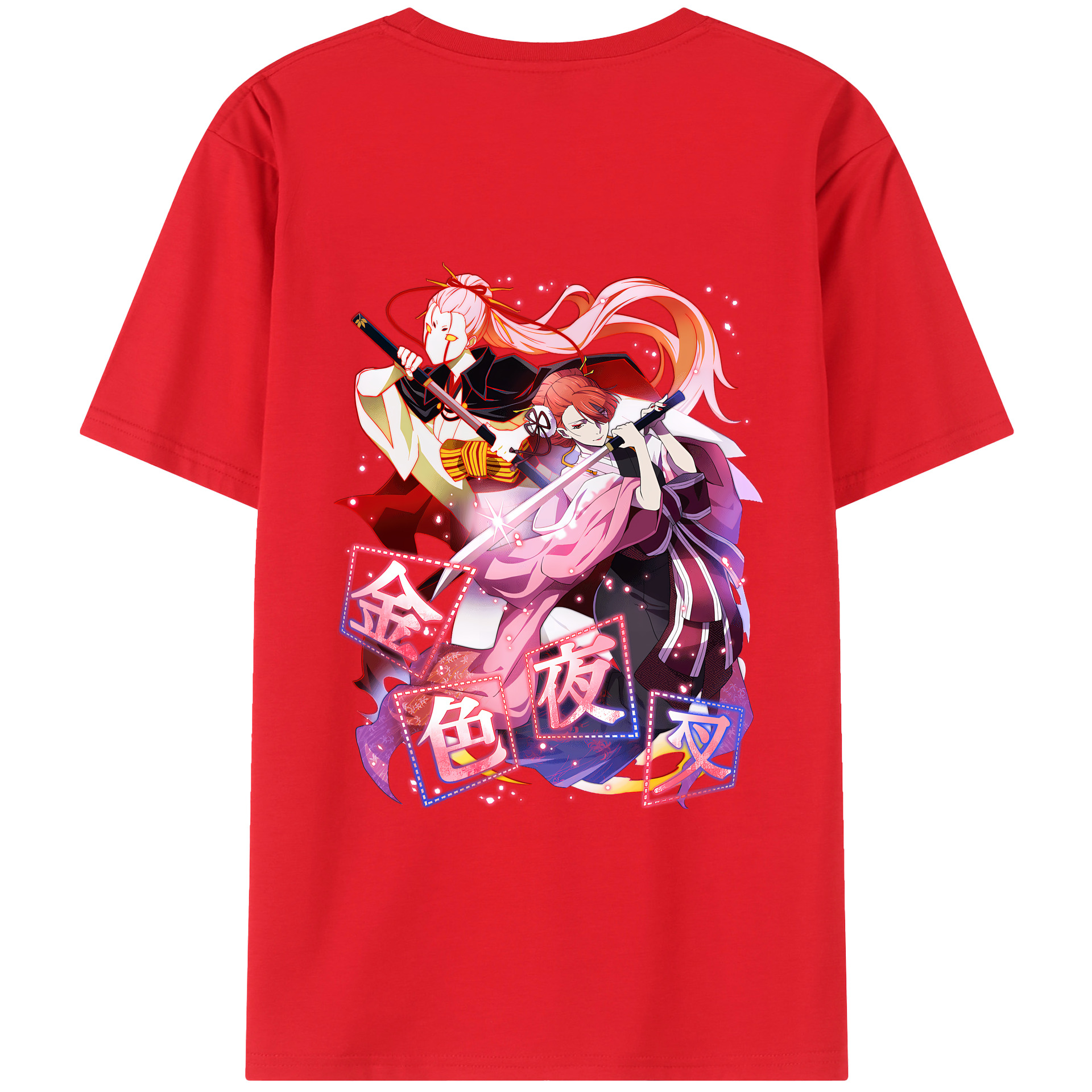 （画像用） 文豪ストレイドッグス Bungo Stray Dogs レディース半袖Tシャツ(バックプリント)