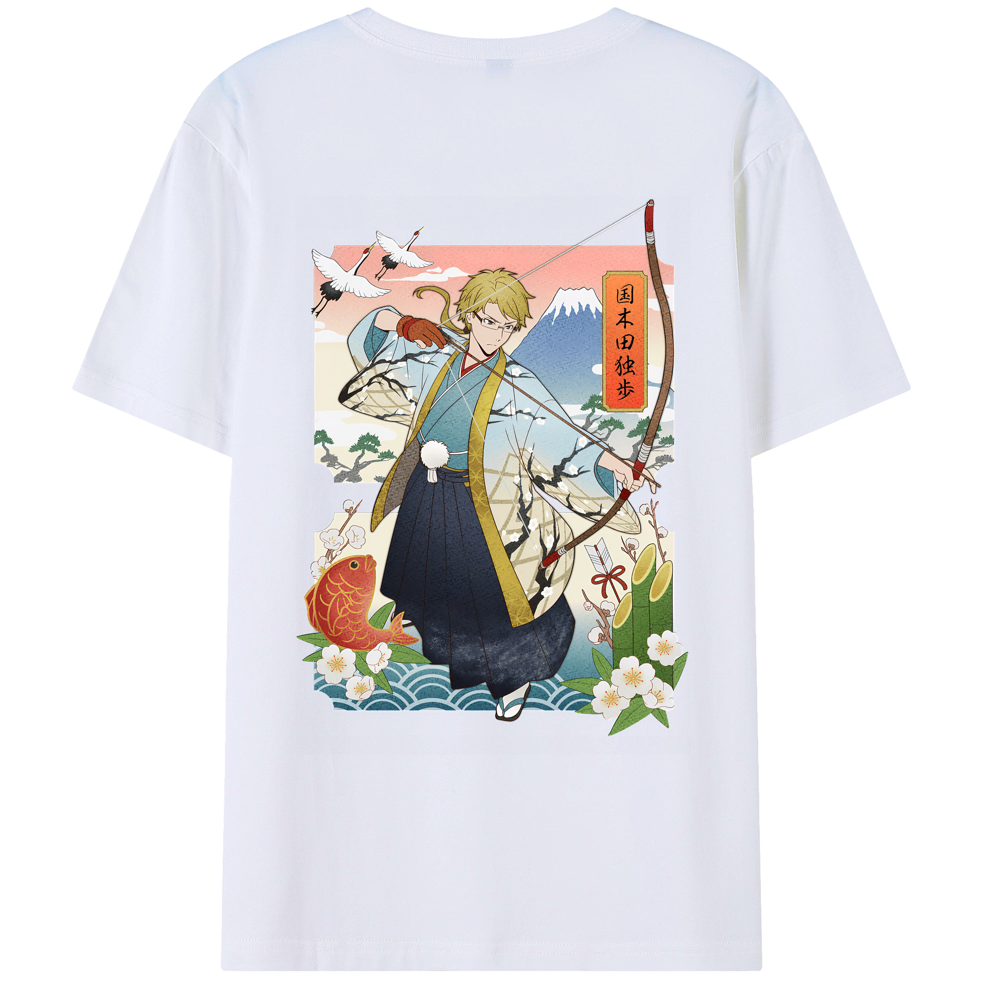 （画像用） 文豪ストレイドッグス Bungo Stray Dogs レディース半袖Tシャツ(バックプリント)