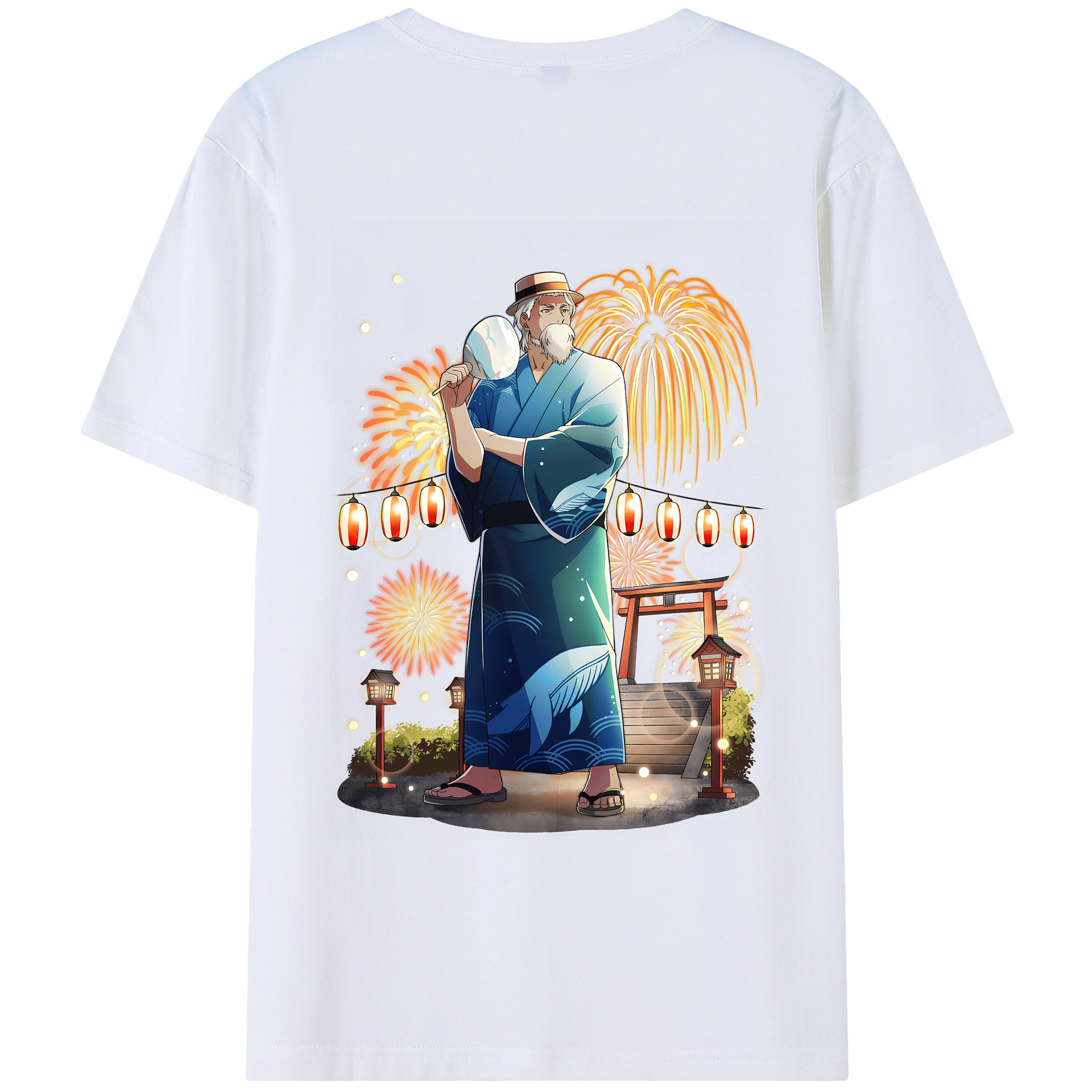 （画像用） 文豪ストレイドッグス Bungo Stray Dogs レディース半袖Tシャツ(バックプリント)