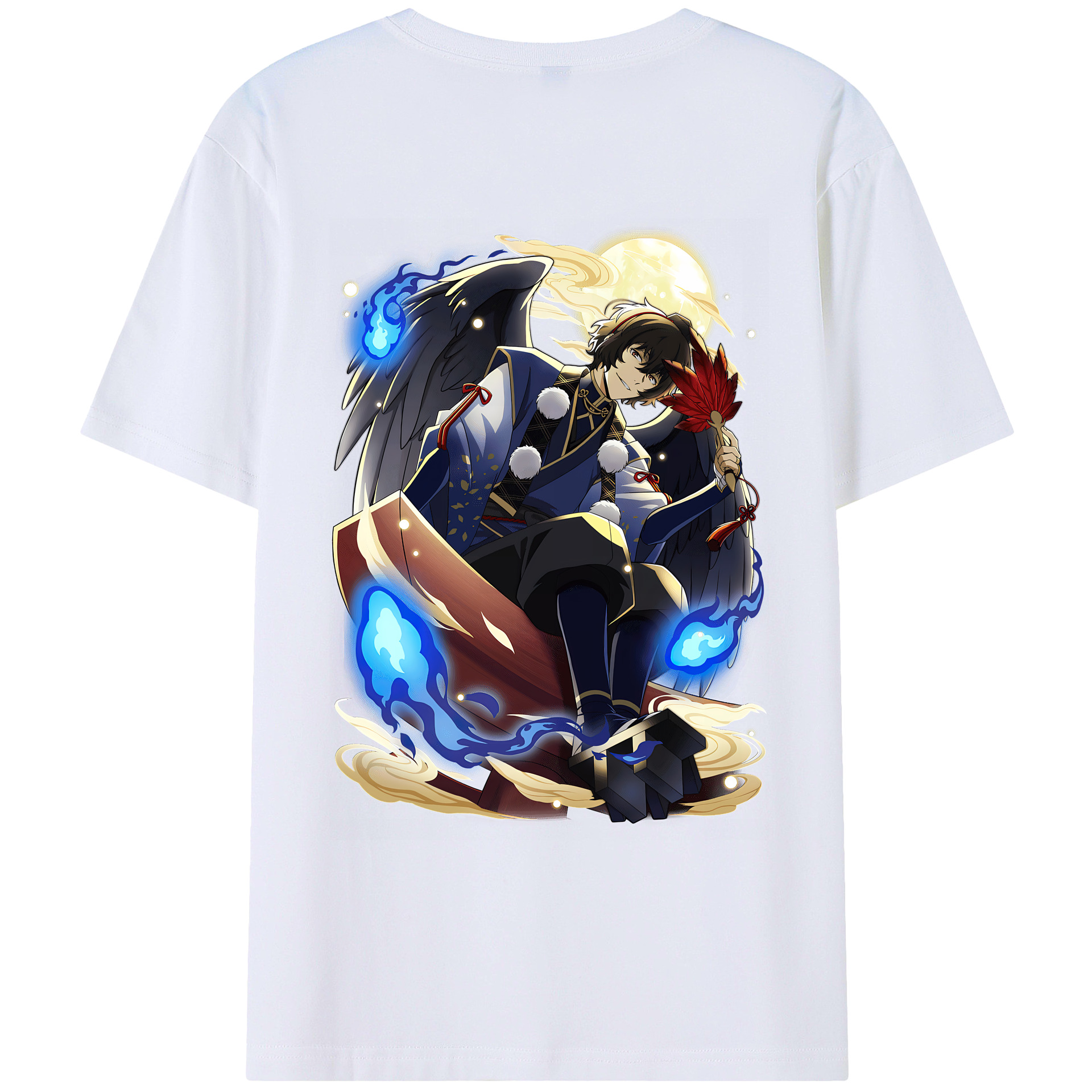 （画像用） 文豪ストレイドッグス Bungo Stray Dogs レディース半袖Tシャツ(バックプリント)