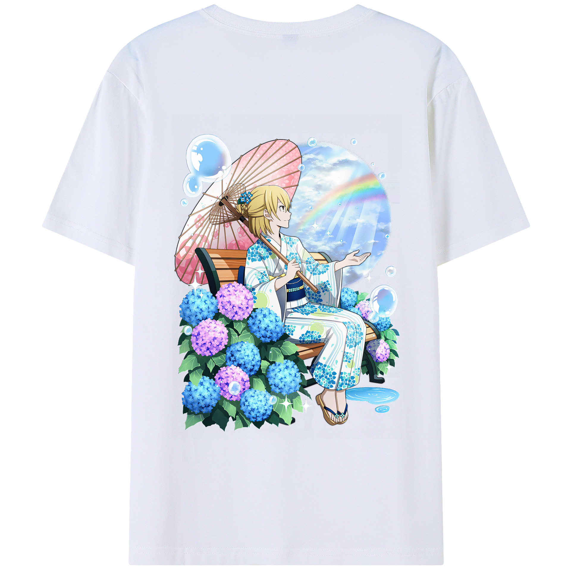（画像用） 文豪ストレイドッグス Bungo Stray Dogs レディース半袖Tシャツ(バックプリント)