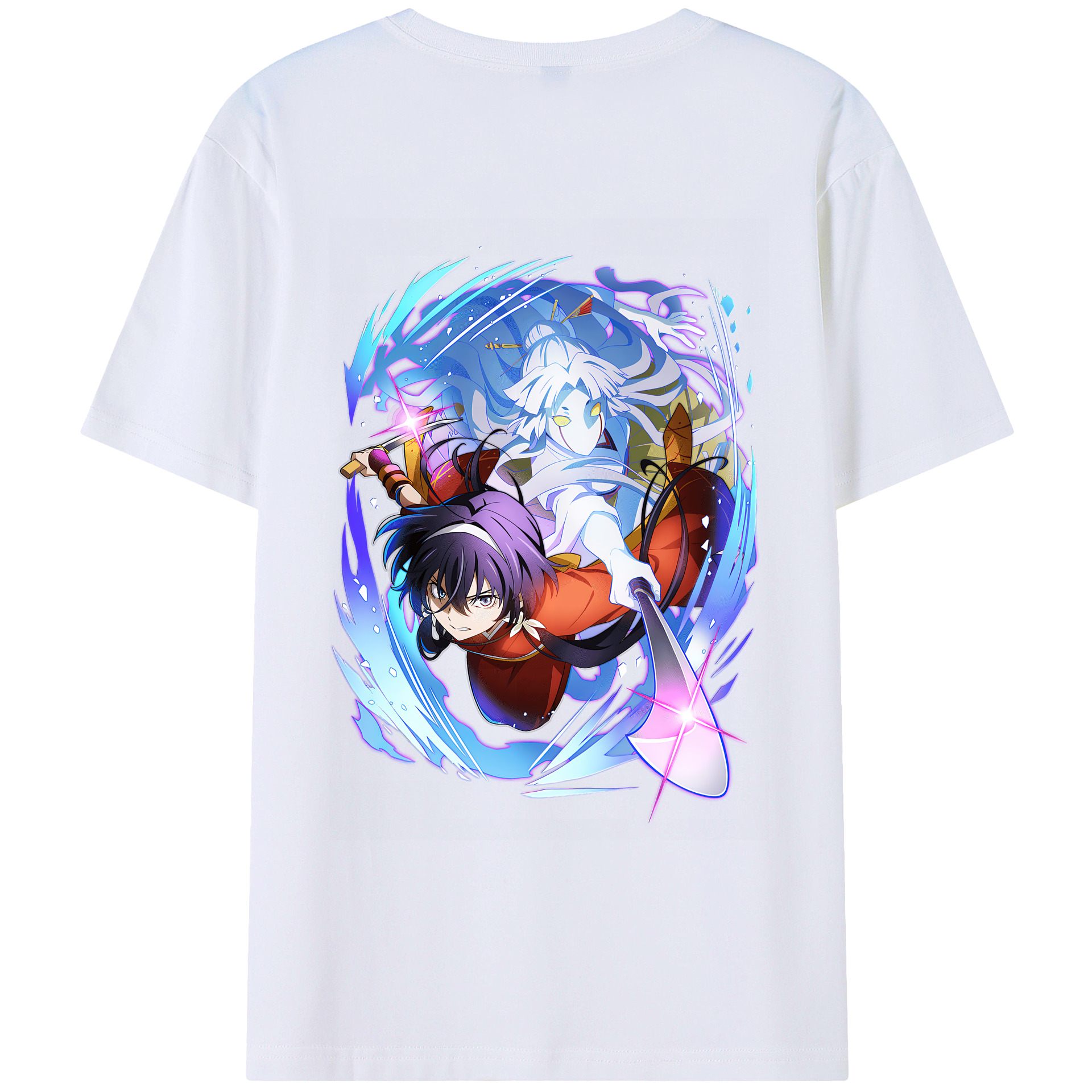 （画像用） 文豪ストレイドッグス Bungo Stray Dogs レディース半袖Tシャツ(バックプリント)