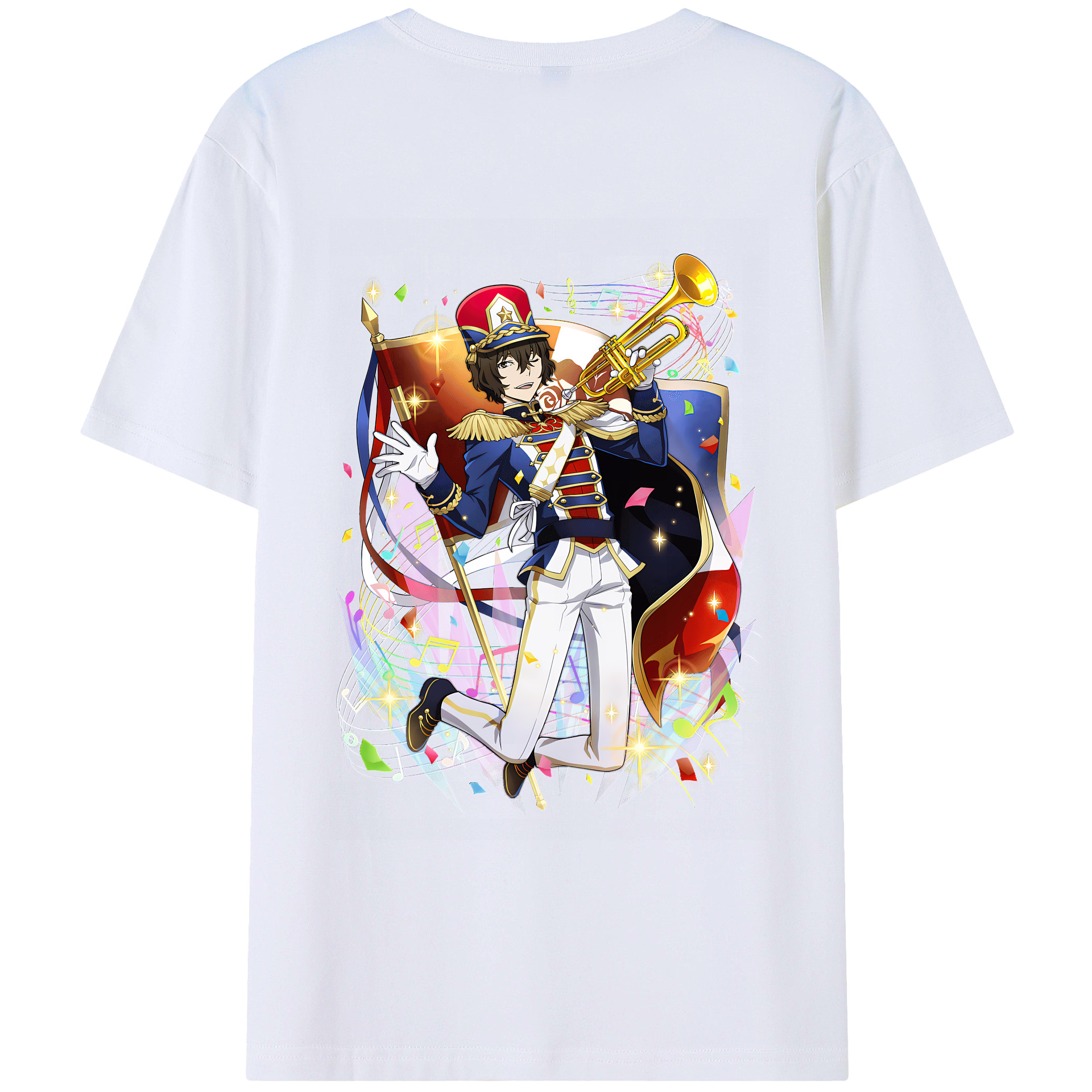 （画像用） 文豪ストレイドッグス Bungo Stray Dogs レディース半袖Tシャツ(バックプリント)