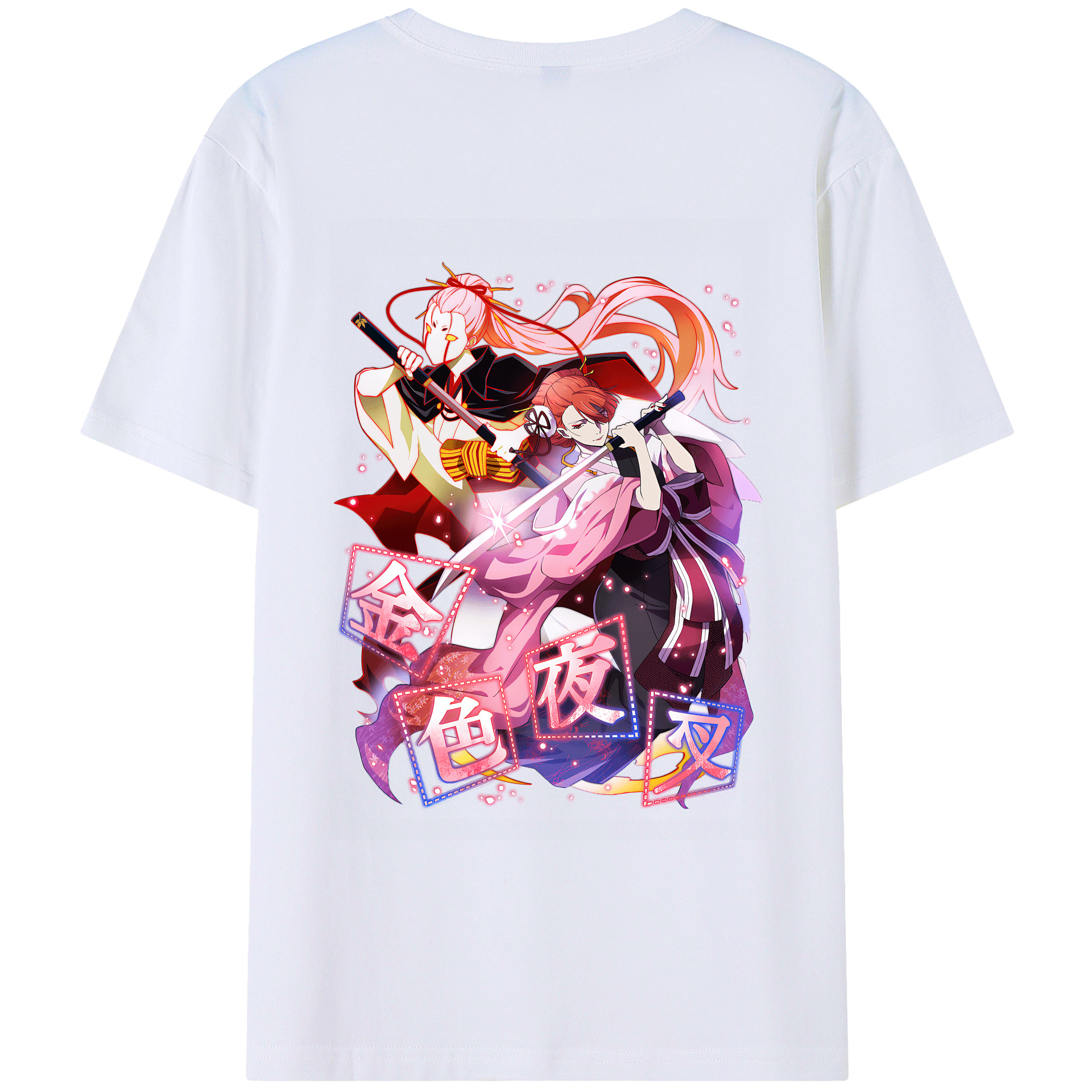 （画像用） 文豪ストレイドッグス Bungo Stray Dogs レディース半袖Tシャツ(バックプリント)