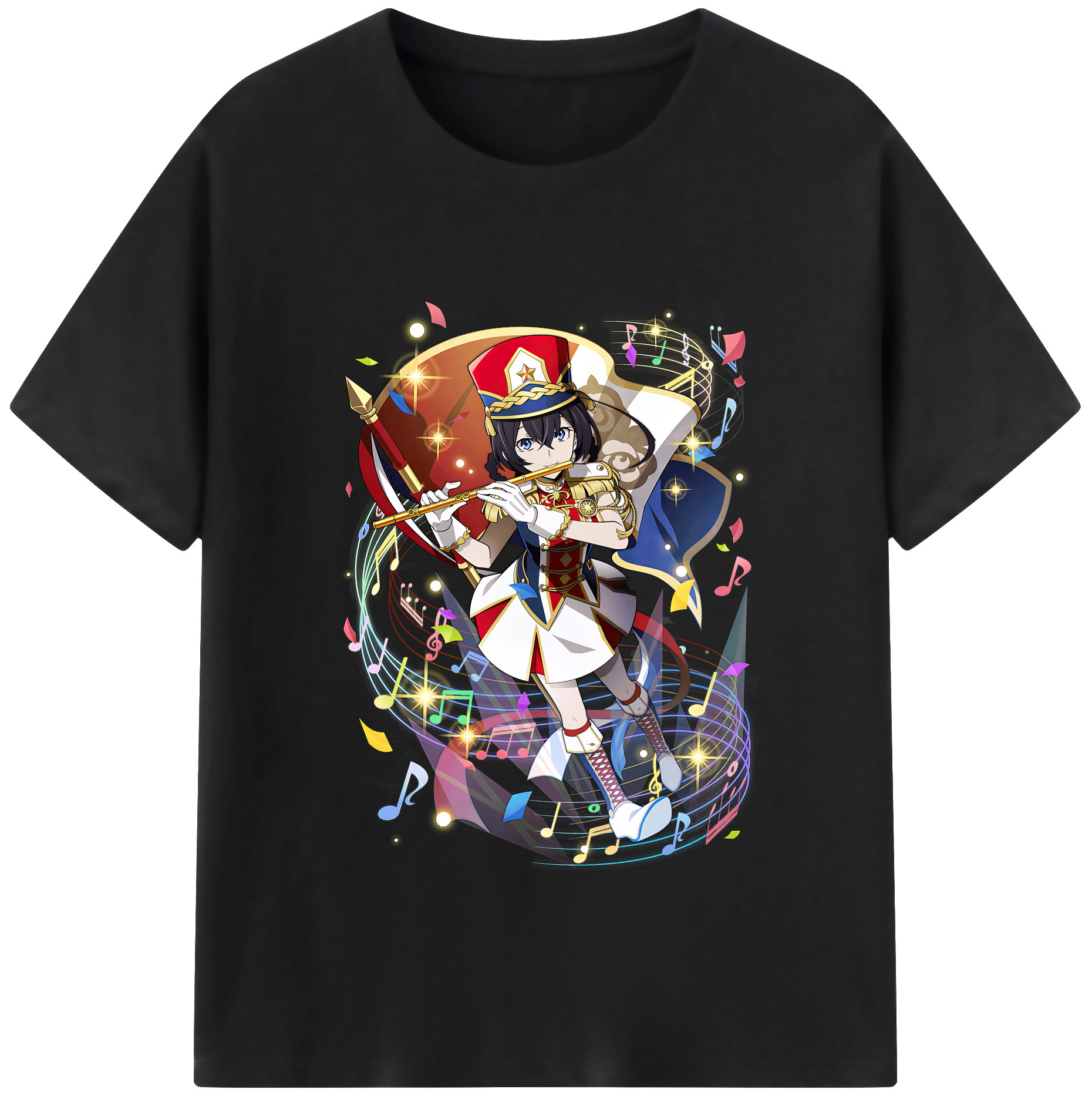 （画像用） 文豪ストレイドッグス Bungo Stray Dogs レディースカジュアルプリントTシャツ（綿100％）