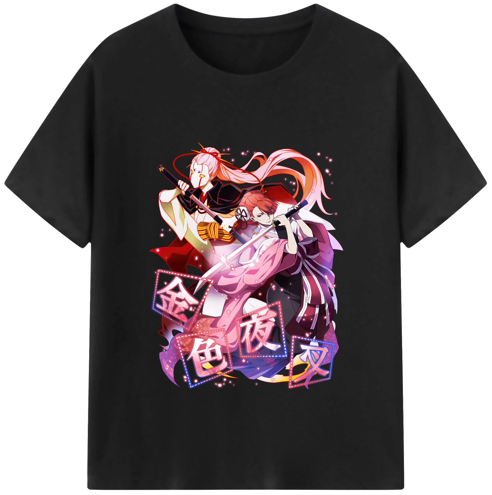 （画像用） 文豪ストレイドッグス Bungo Stray Dogs レディースカジュアルプリントTシャツ（綿100％）