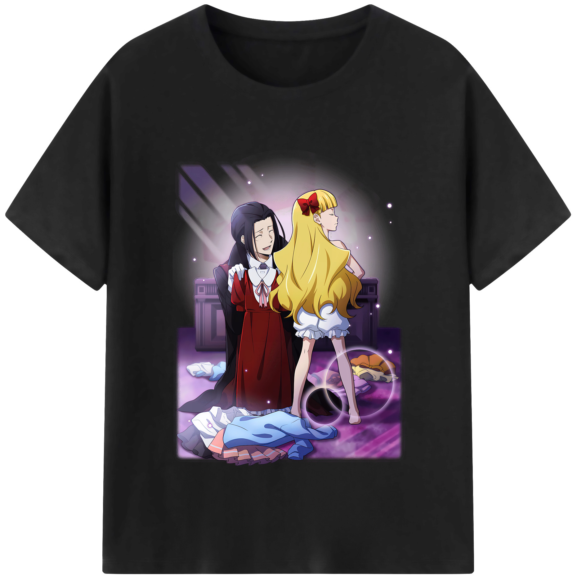 （画像用） 文豪ストレイドッグス Bungo Stray Dogs レディースカジュアルプリントTシャツ（綿100％）