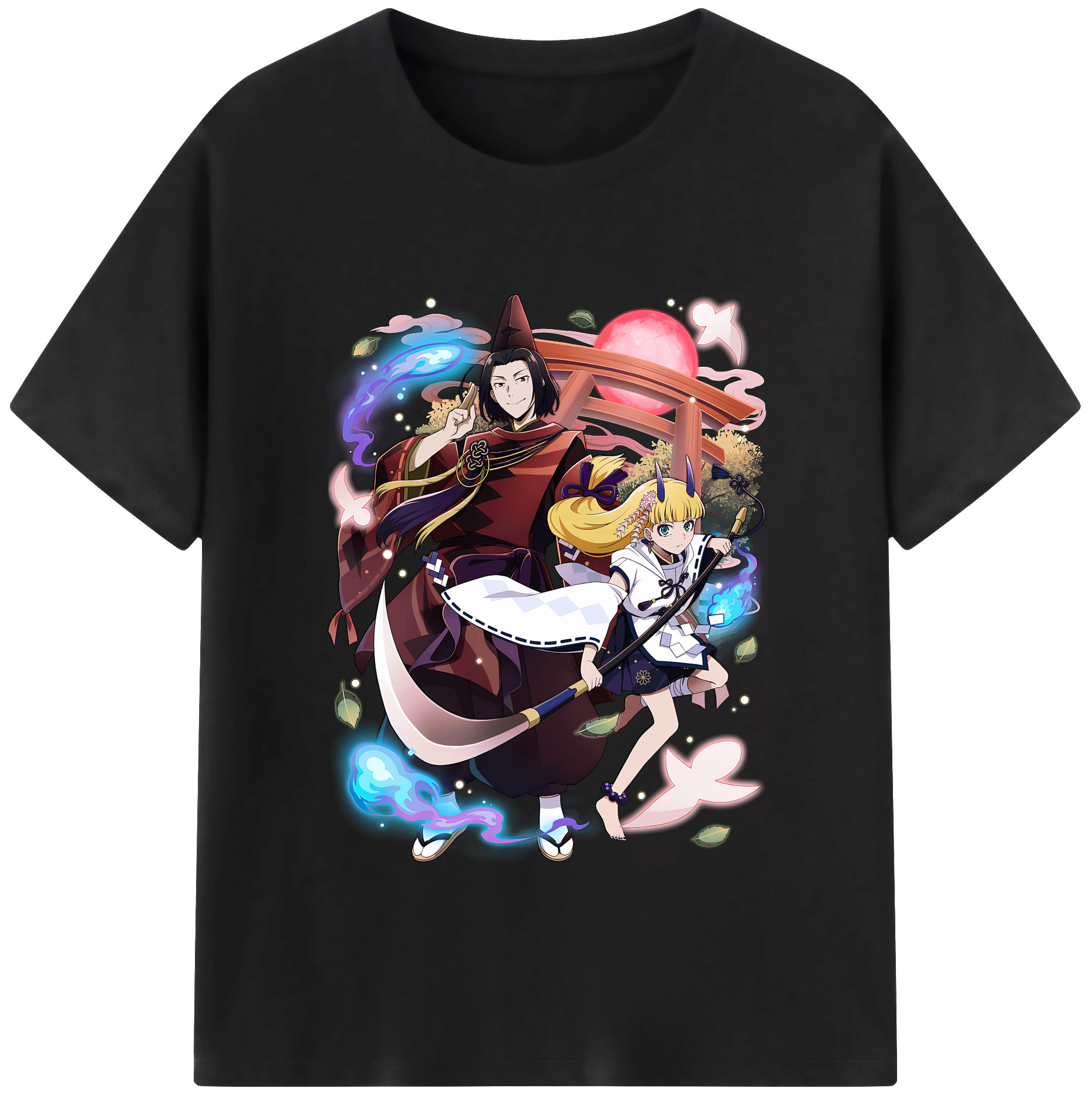 （画像用） 文豪ストレイドッグス Bungo Stray Dogs レディースカジュアルプリントTシャツ（綿100％）