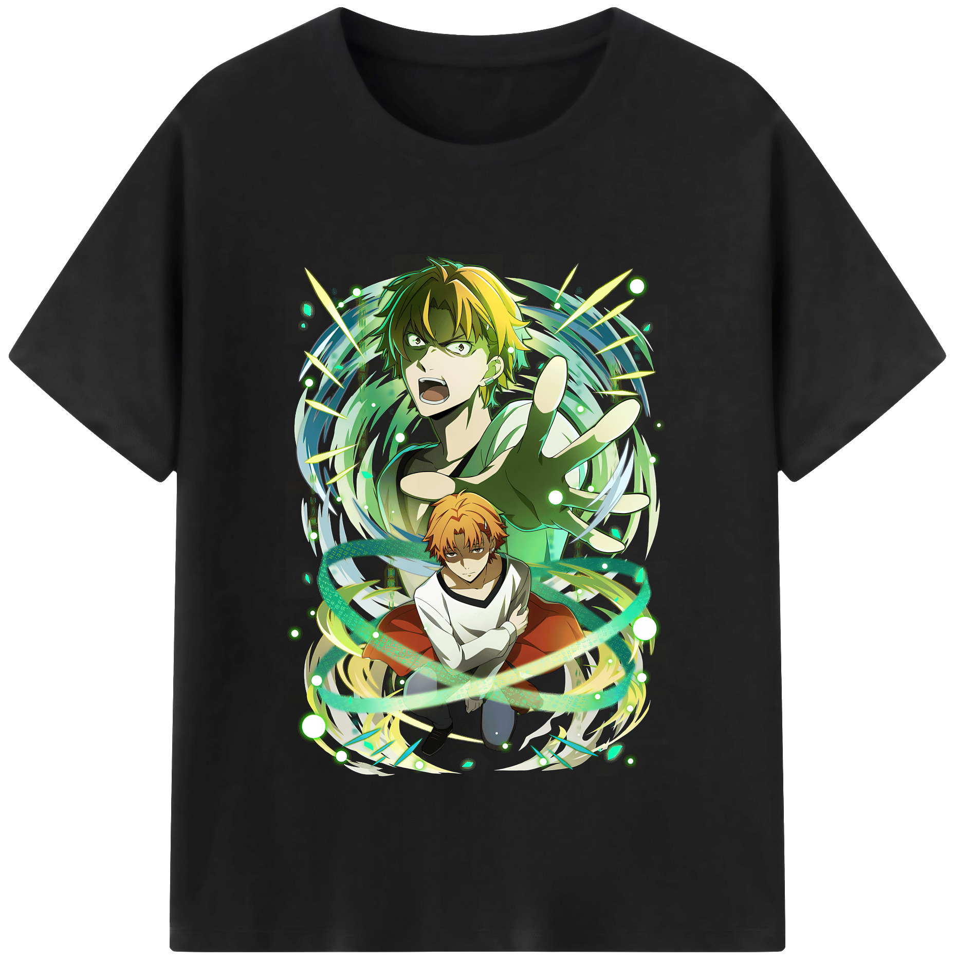 （画像用） 文豪ストレイドッグス Bungo Stray Dogs レディースカジュアルプリントTシャツ（綿100％）
