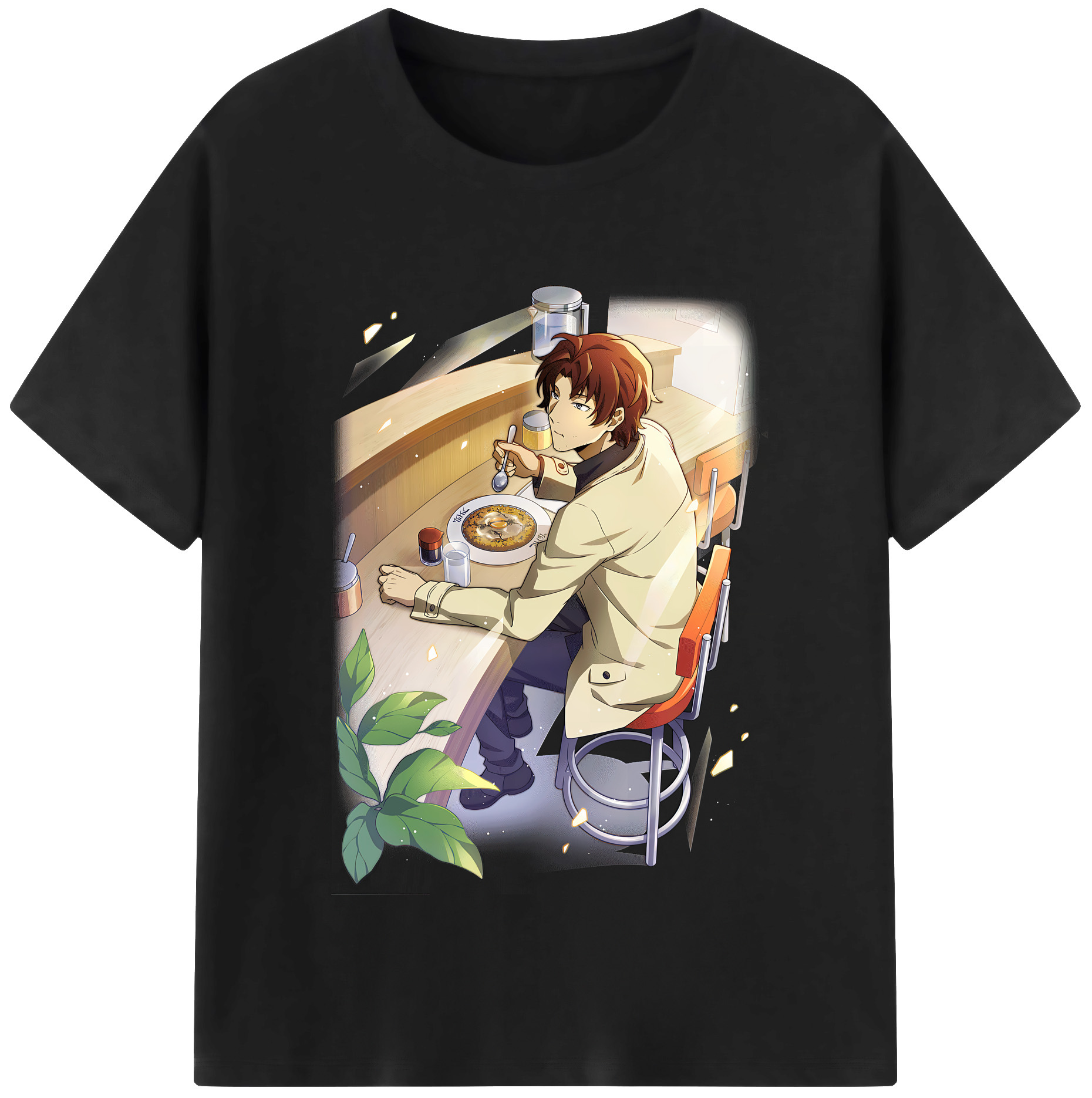 （画像用） 文豪ストレイドッグス Bungo Stray Dogs レディースカジュアルプリントTシャツ（綿100％）