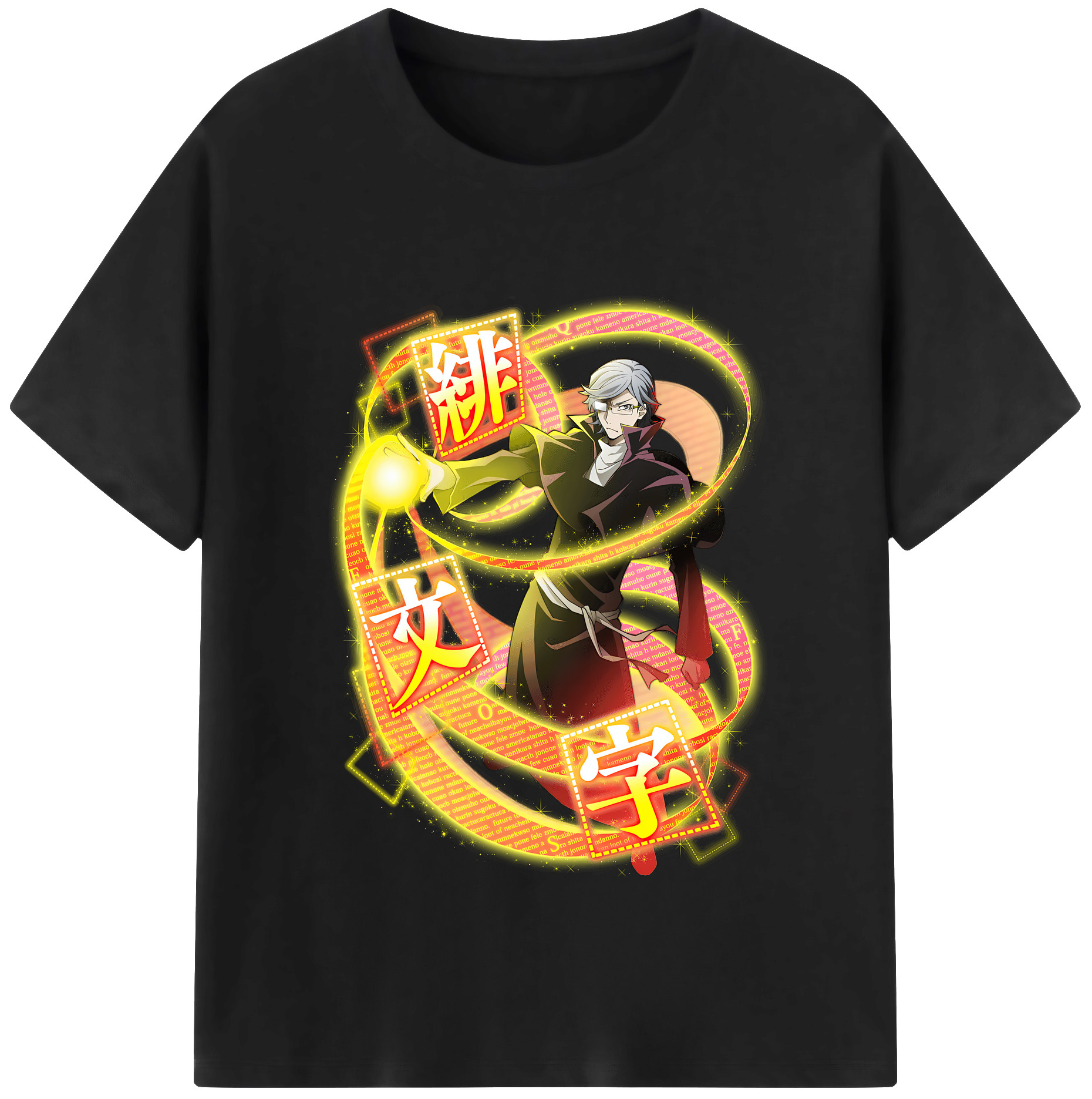 （画像用） 文豪ストレイドッグス Bungo Stray Dogs レディースカジュアルプリントTシャツ（綿100％）