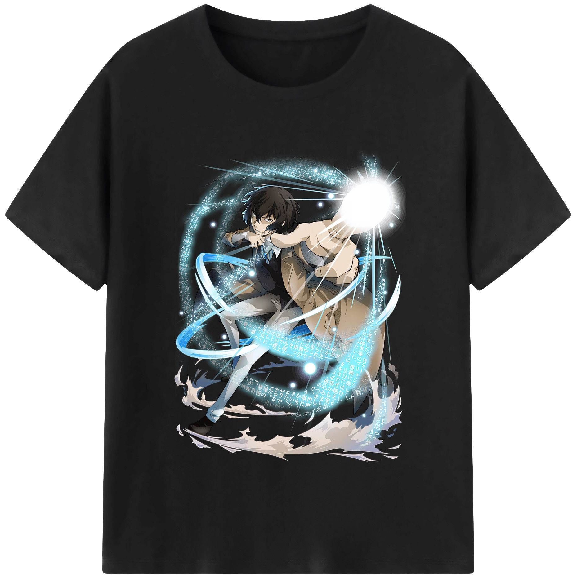 （画像用） 文豪ストレイドッグス Bungo Stray Dogs レディースカジュアルプリントTシャツ（綿100％）