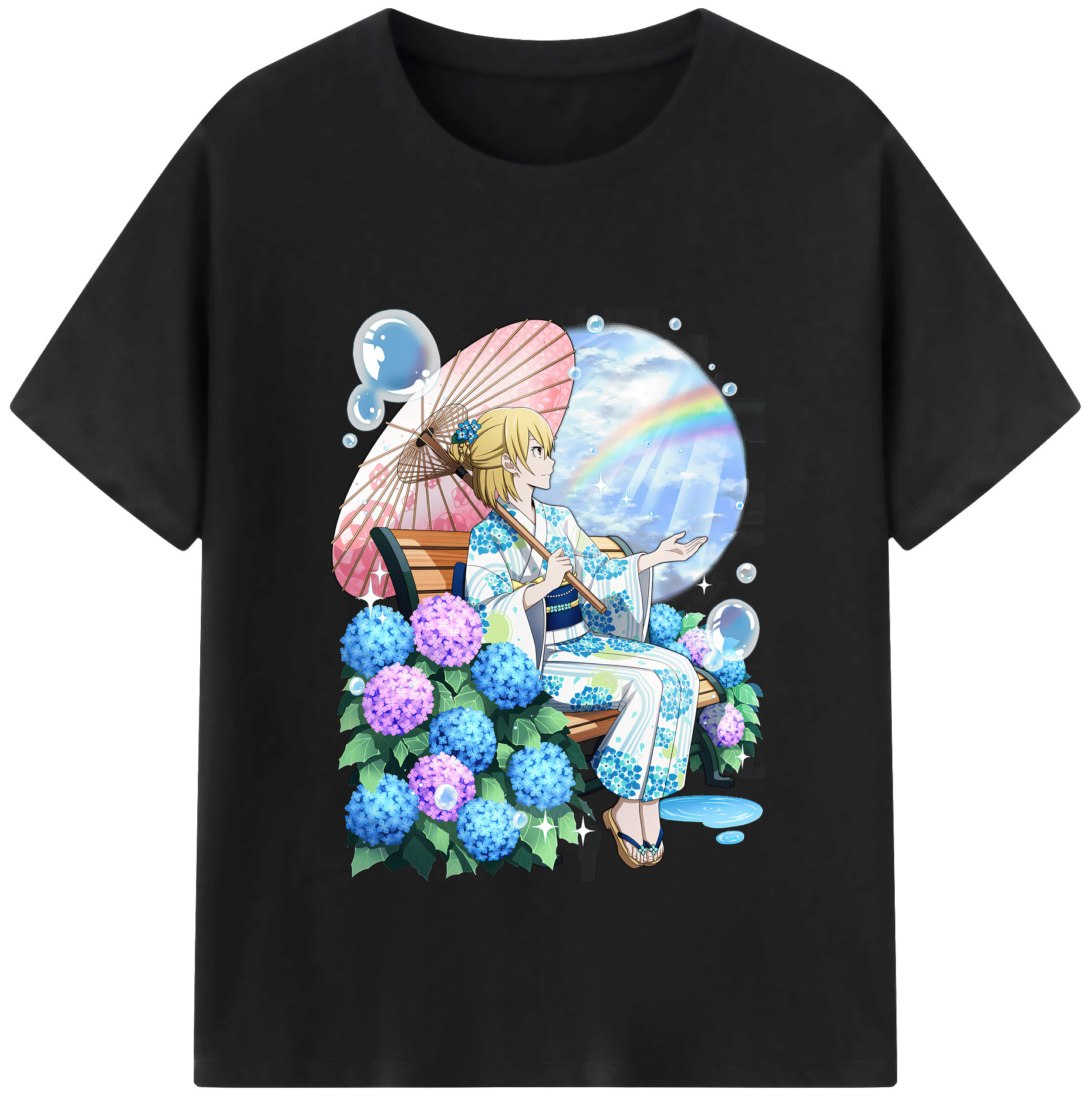（画像用） 文豪ストレイドッグス Bungo Stray Dogs レディースカジュアルプリントTシャツ（綿100％）