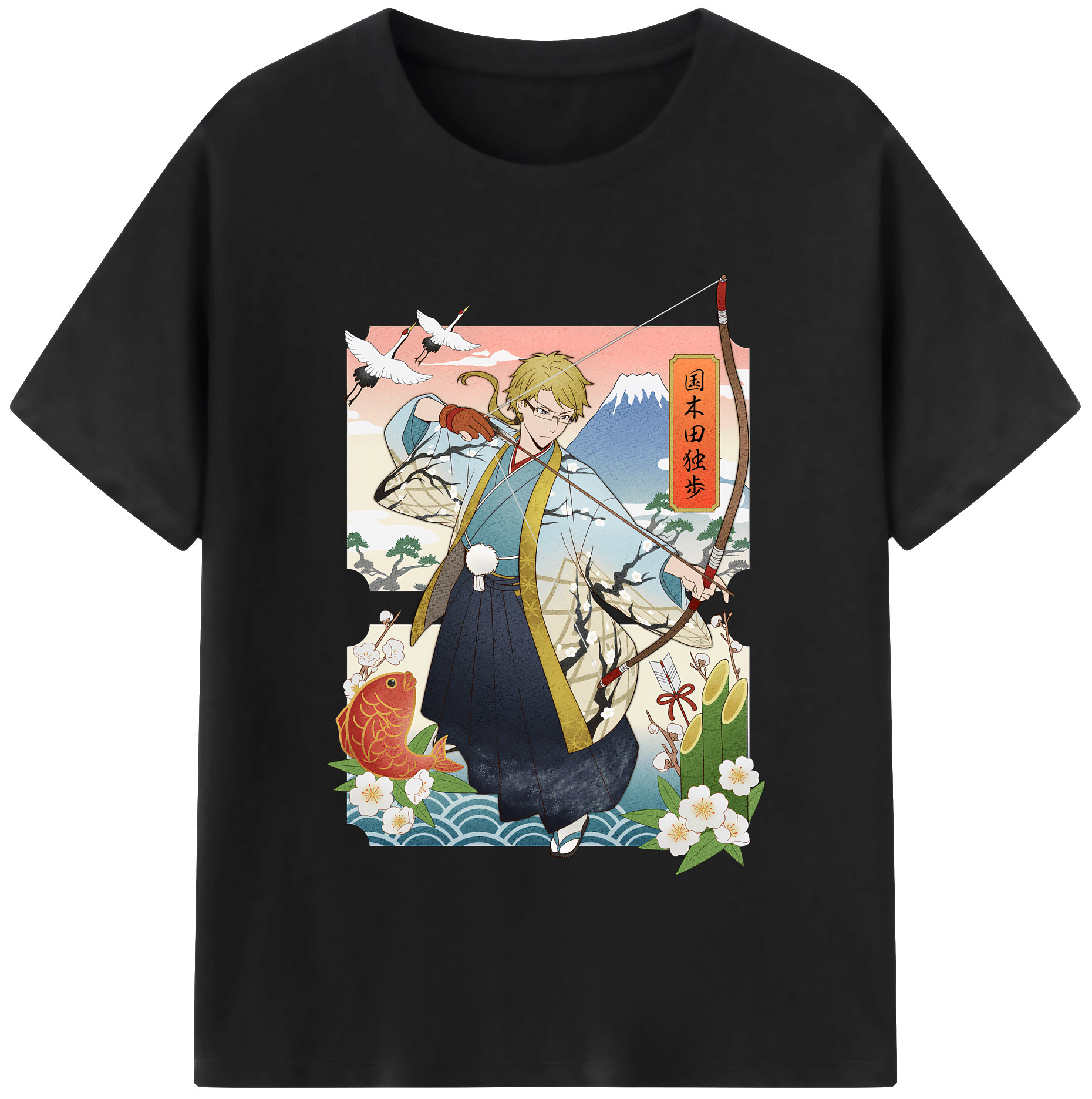 （画像用） 文豪ストレイドッグス Bungo Stray Dogs レディースカジュアルプリントTシャツ（綿100％）