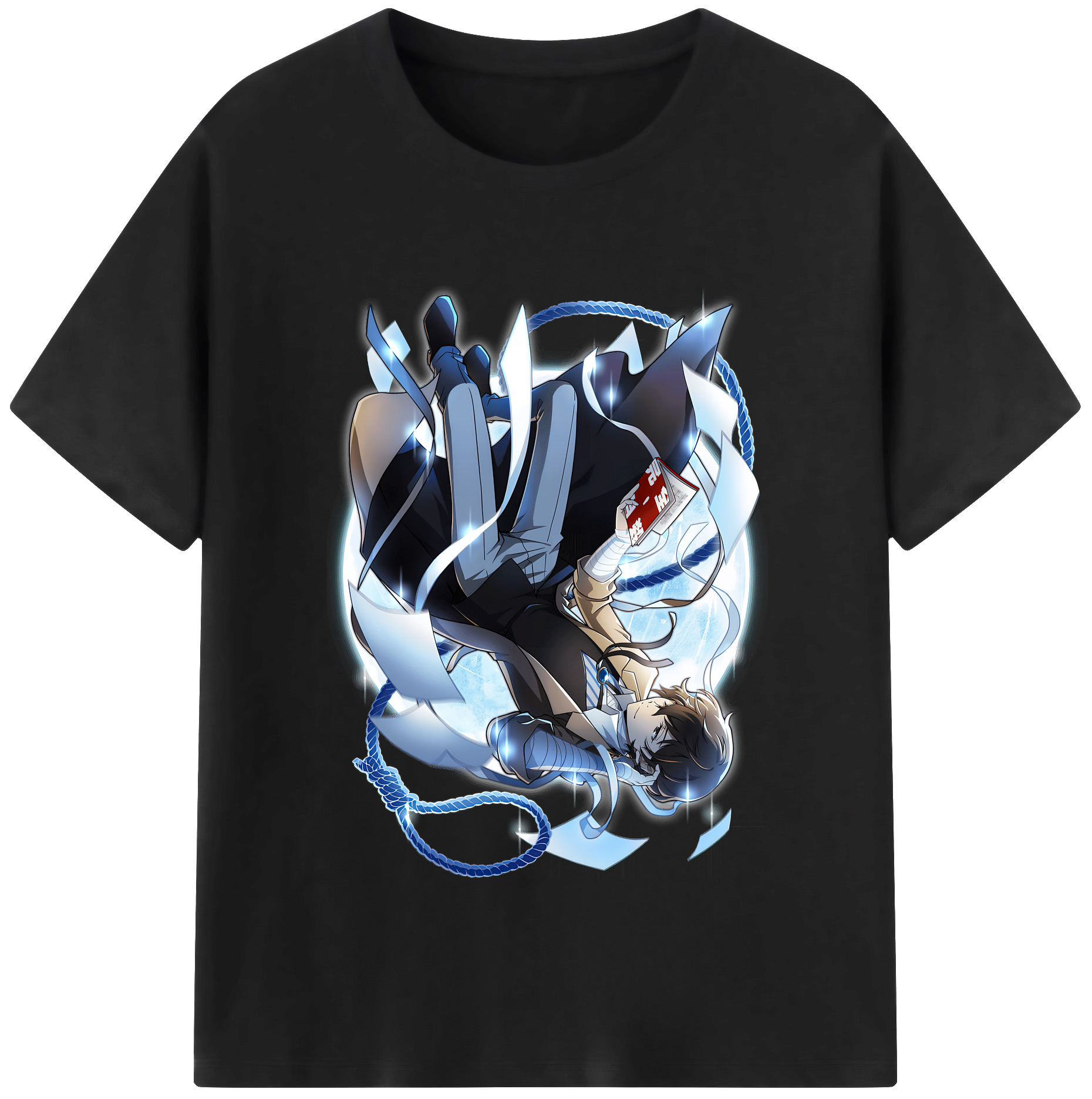 （画像用） 文豪ストレイドッグス Bungo Stray Dogs レディースカジュアルプリントTシャツ（綿100％）