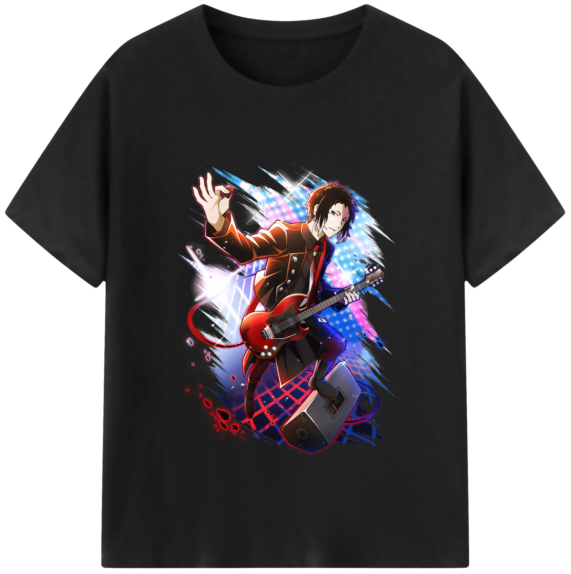 （画像用） 文豪ストレイドッグス Bungo Stray Dogs レディースカジュアルプリントTシャツ（綿100％）