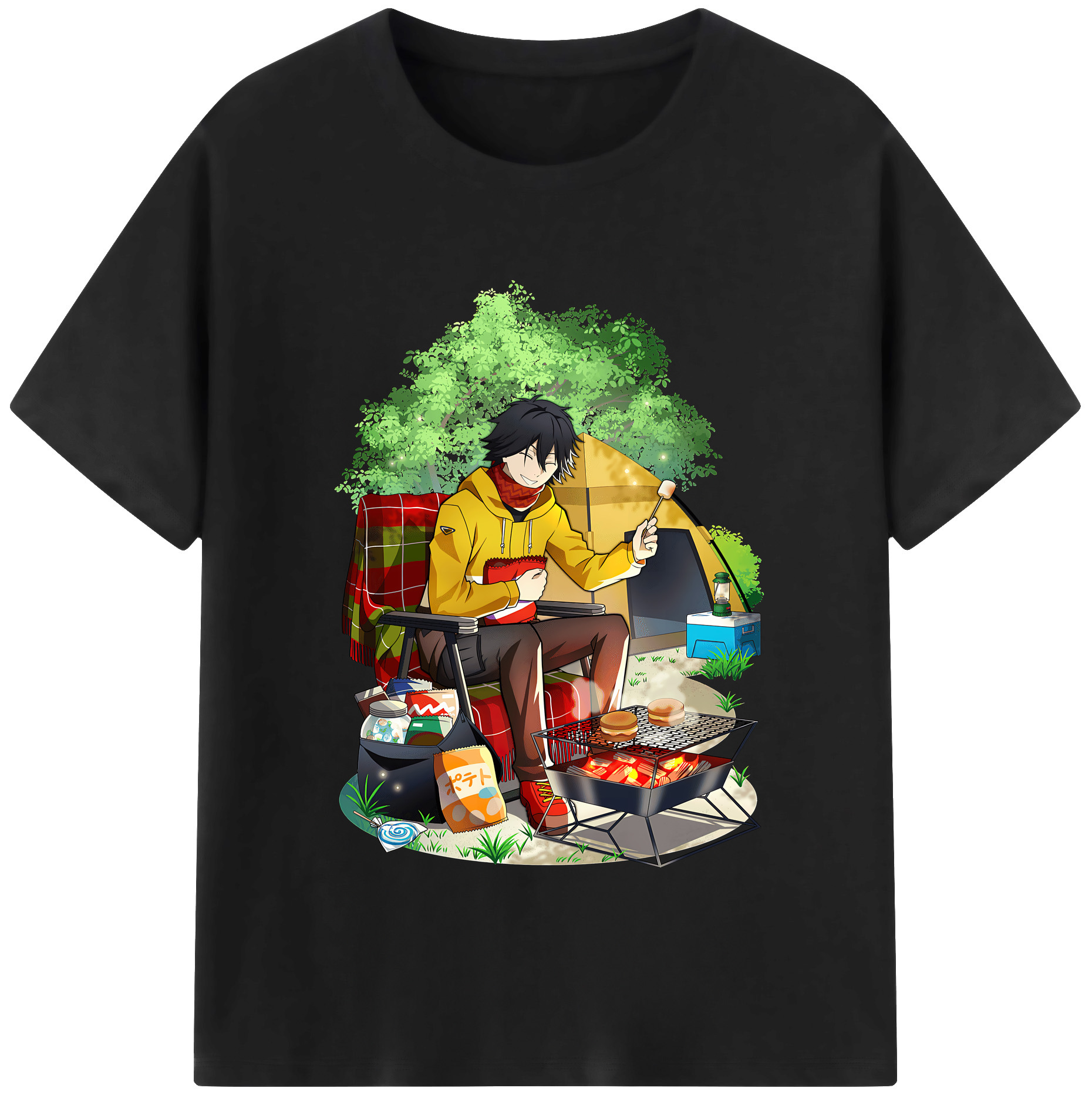 （画像用） 文豪ストレイドッグス Bungo Stray Dogs レディースカジュアルプリントTシャツ（綿100％）