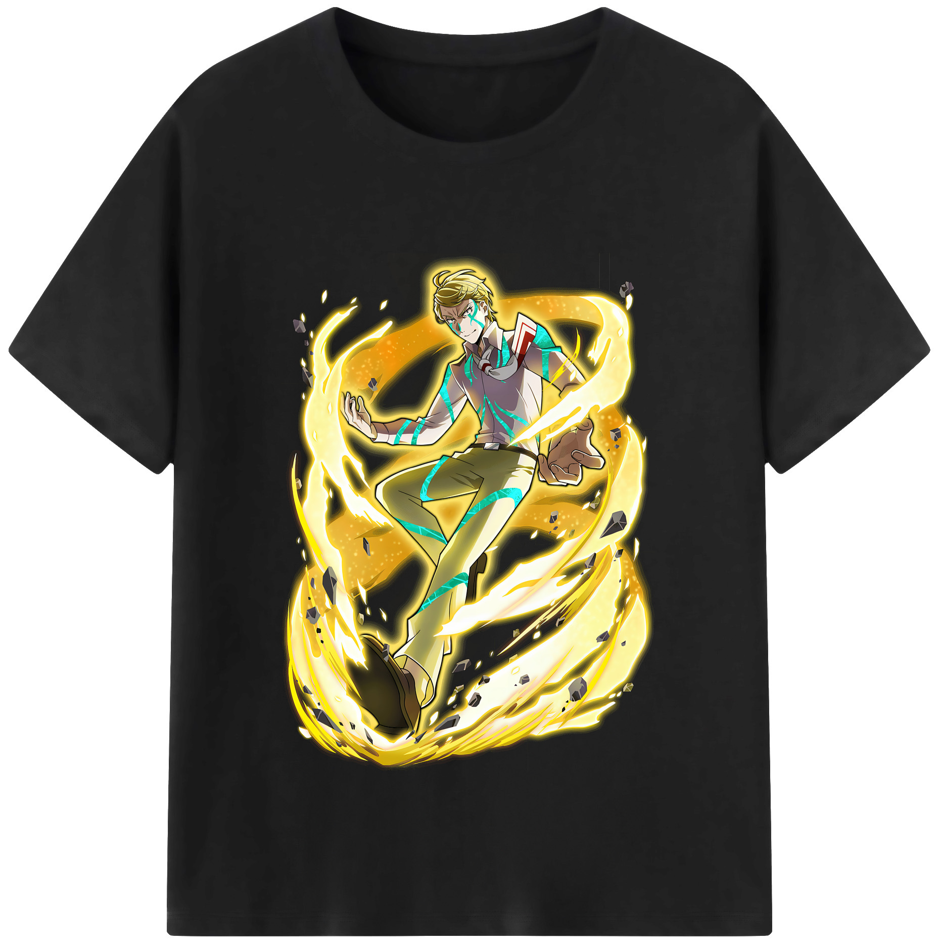 （画像用） 文豪ストレイドッグス Bungo Stray Dogs レディースカジュアルプリントTシャツ（綿100％）