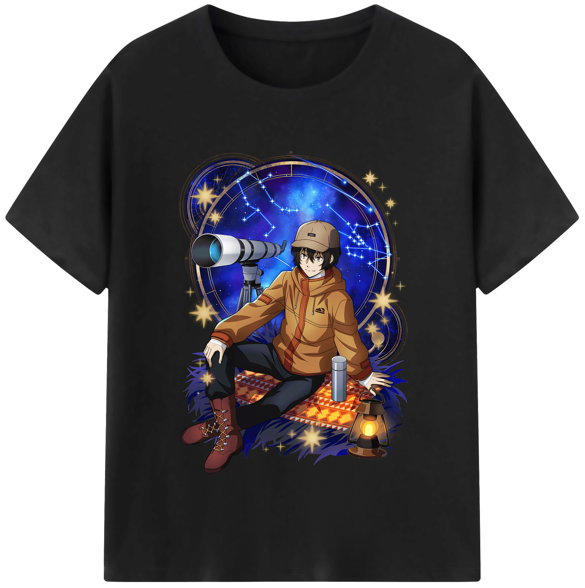 （画像用） 文豪ストレイドッグス Bungo Stray Dogs レディースカジュアルプリントTシャツ（綿100％）
