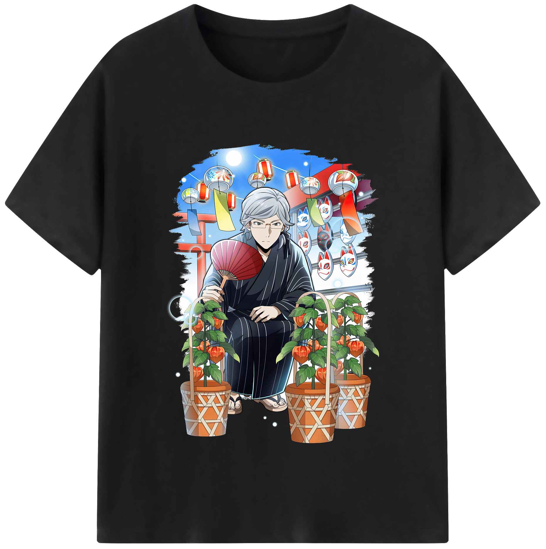 （画像用） 文豪ストレイドッグス Bungo Stray Dogs レディースカジュアルプリントTシャツ（綿100％）