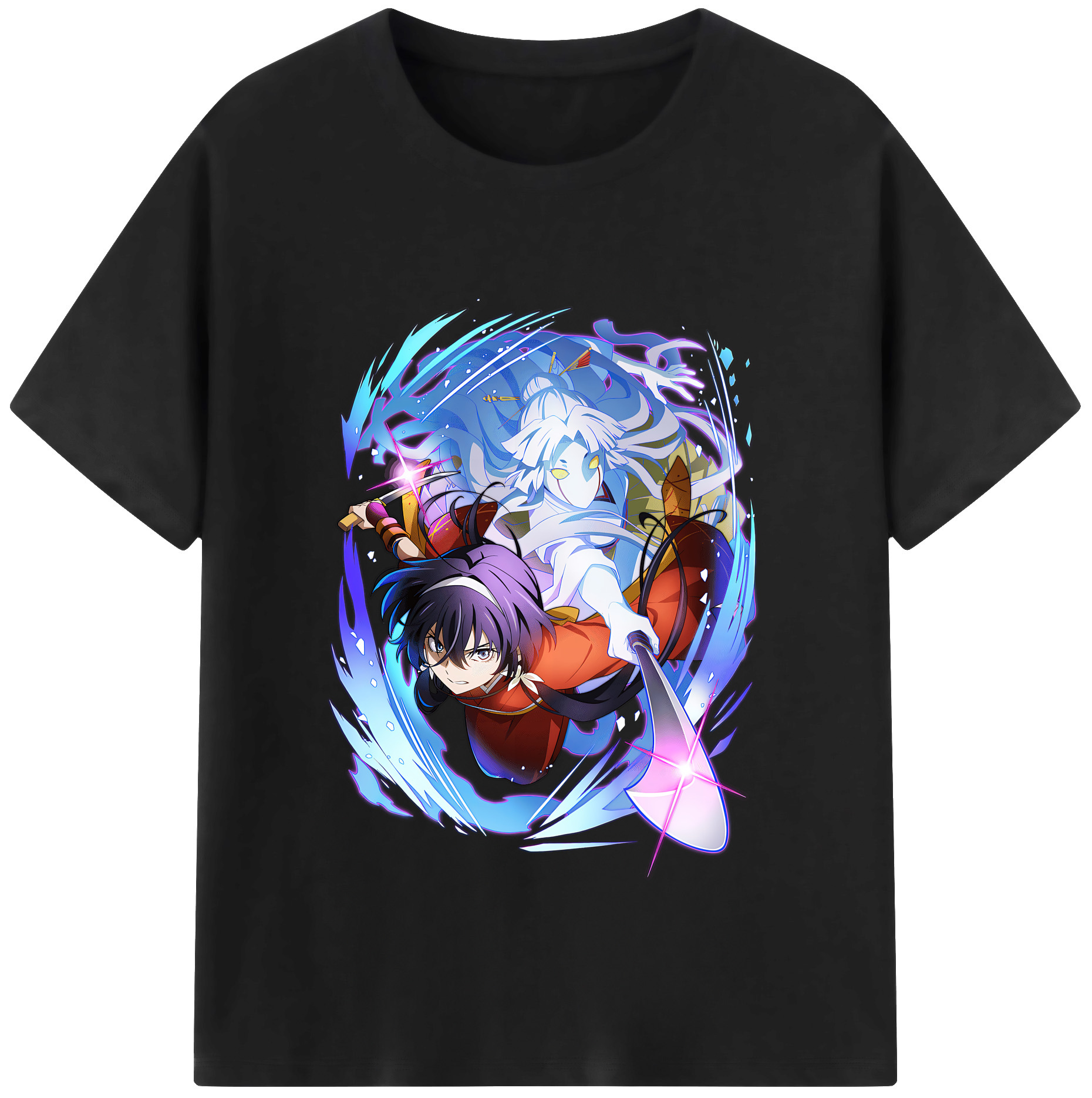 （画像用） 文豪ストレイドッグス Bungo Stray Dogs レディースカジュアルプリントTシャツ（綿100％）