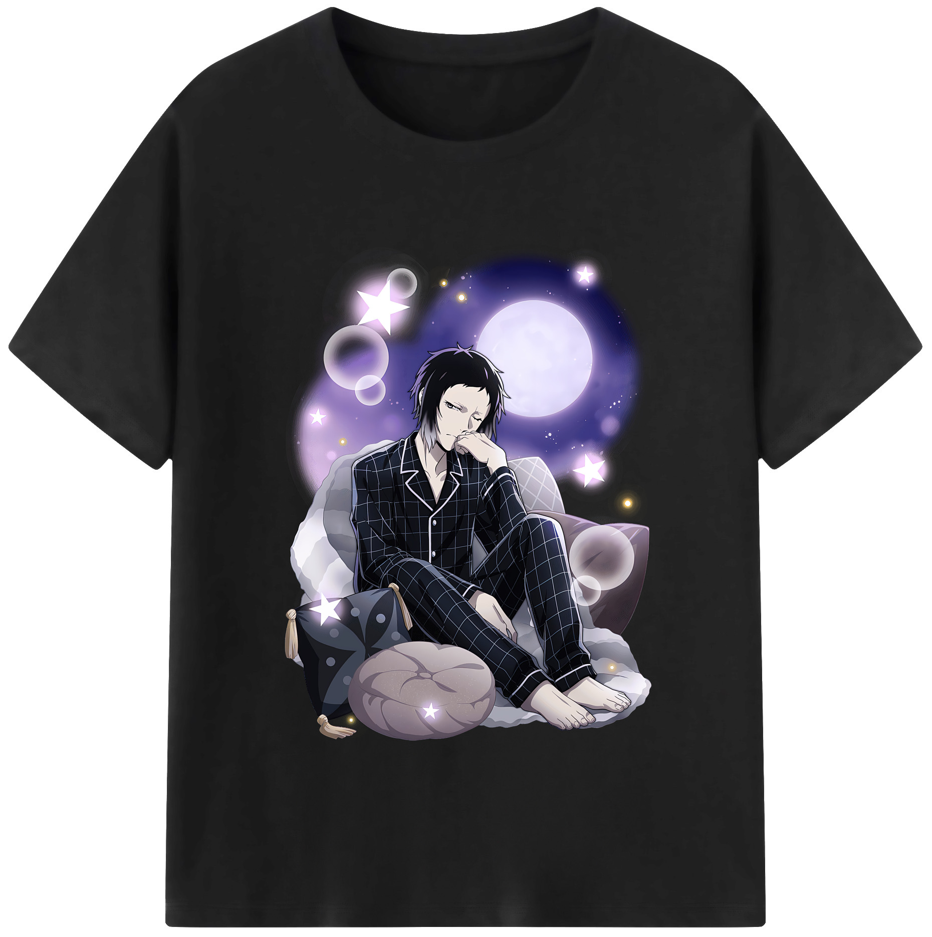 （画像用） 文豪ストレイドッグス Bungo Stray Dogs レディースカジュアルプリントTシャツ（綿100％）