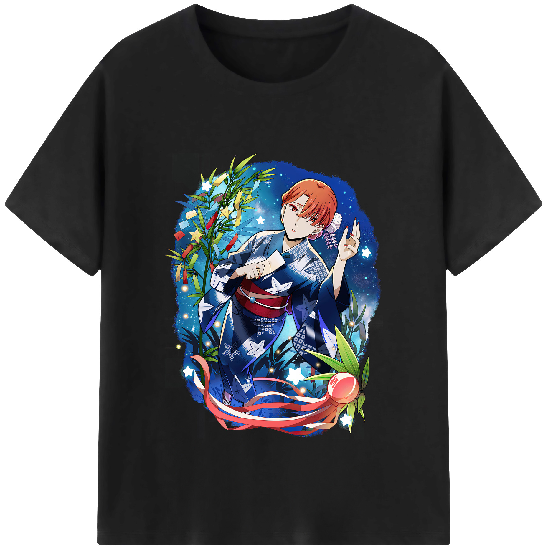 （画像用） 文豪ストレイドッグス Bungo Stray Dogs レディースカジュアルプリントTシャツ（綿100％）