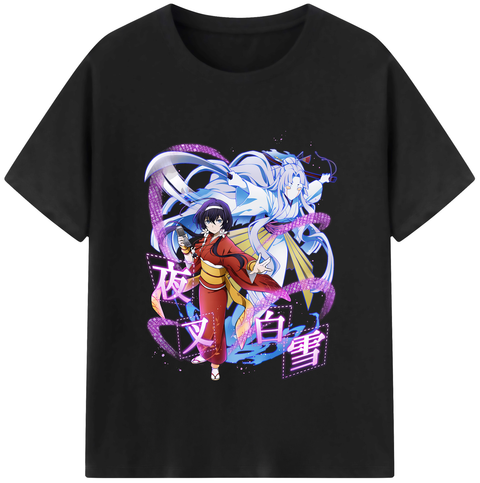 （画像用） 文豪ストレイドッグス Bungo Stray Dogs レディースカジュアルプリントTシャツ（綿100％）