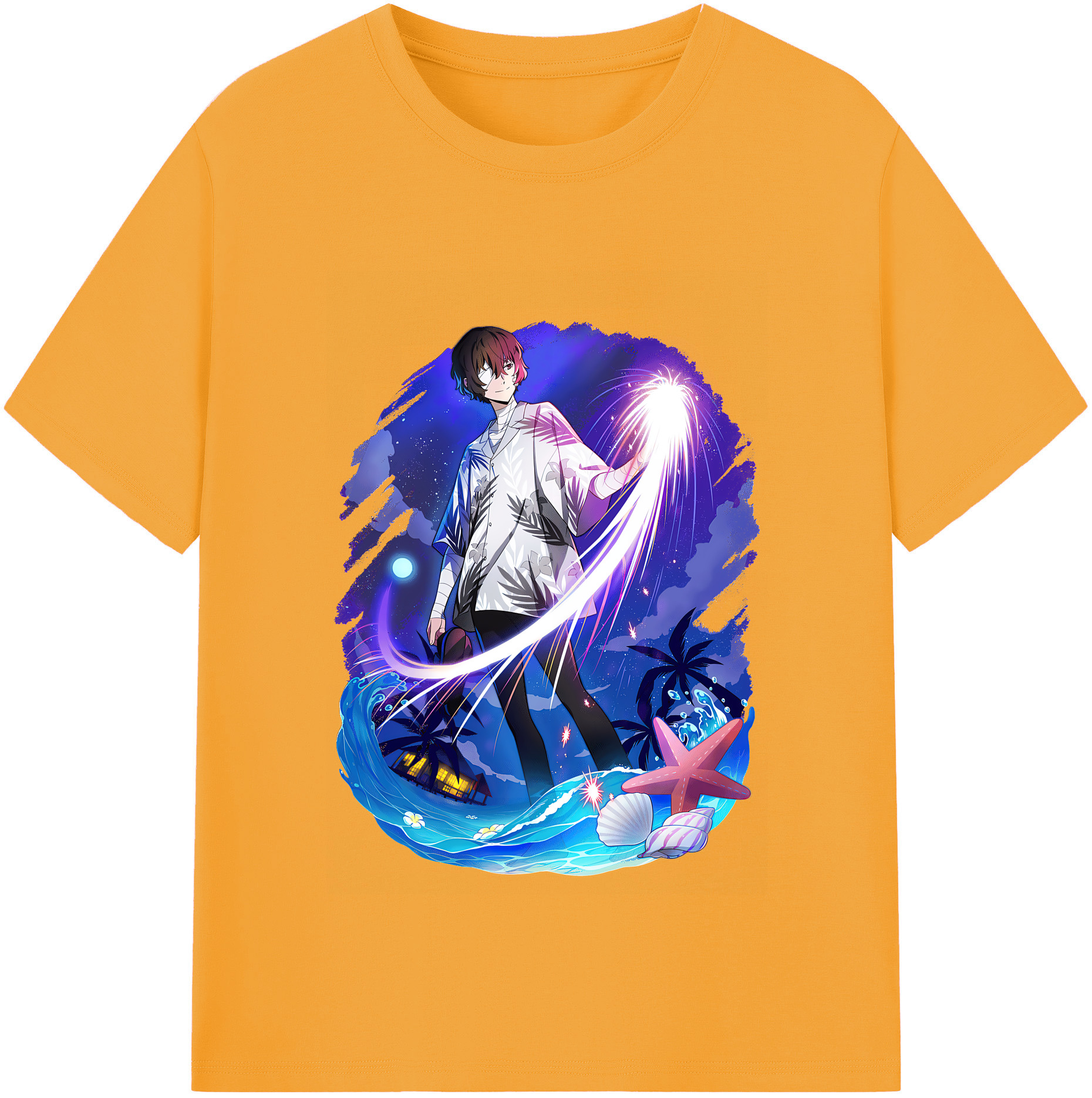 （画像用） 文豪ストレイドッグス Bungo Stray Dogs レディースカジュアルプリントTシャツ（綿100％）