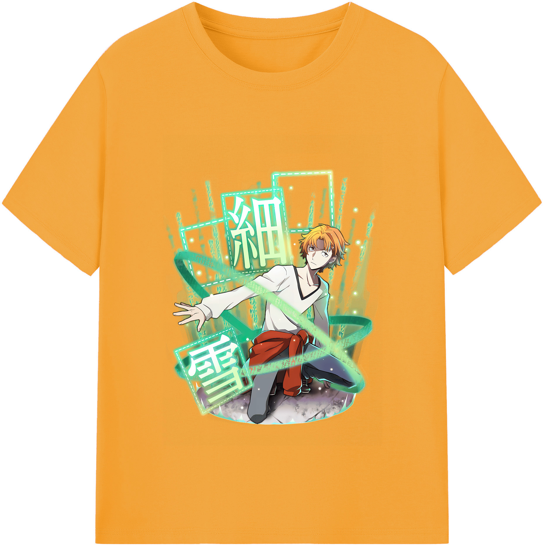 （画像用） 文豪ストレイドッグス Bungo Stray Dogs レディースカジュアルプリントTシャツ（綿100％）