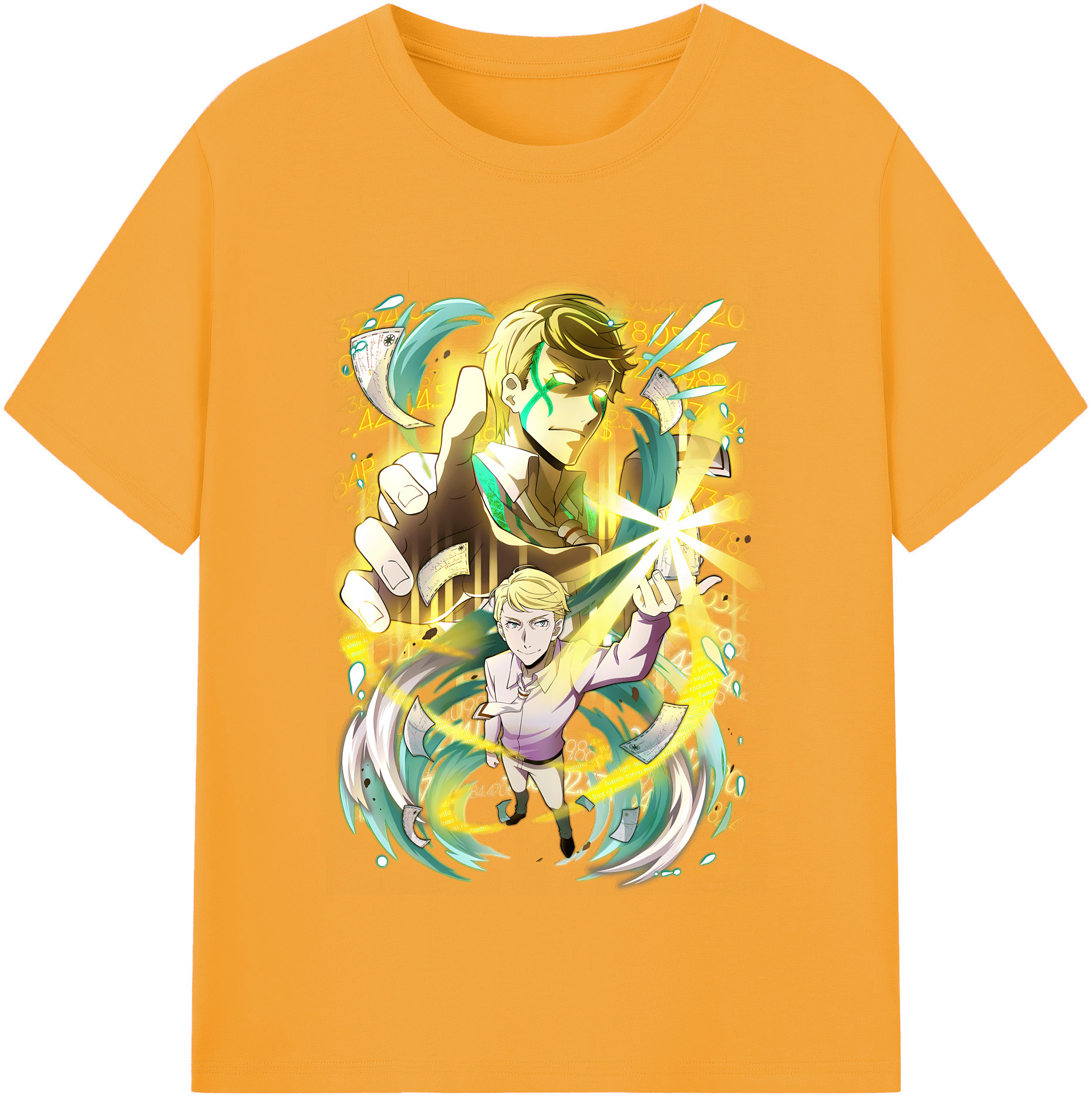 （画像用） 文豪ストレイドッグス Bungo Stray Dogs レディースカジュアルプリントTシャツ（綿100％）