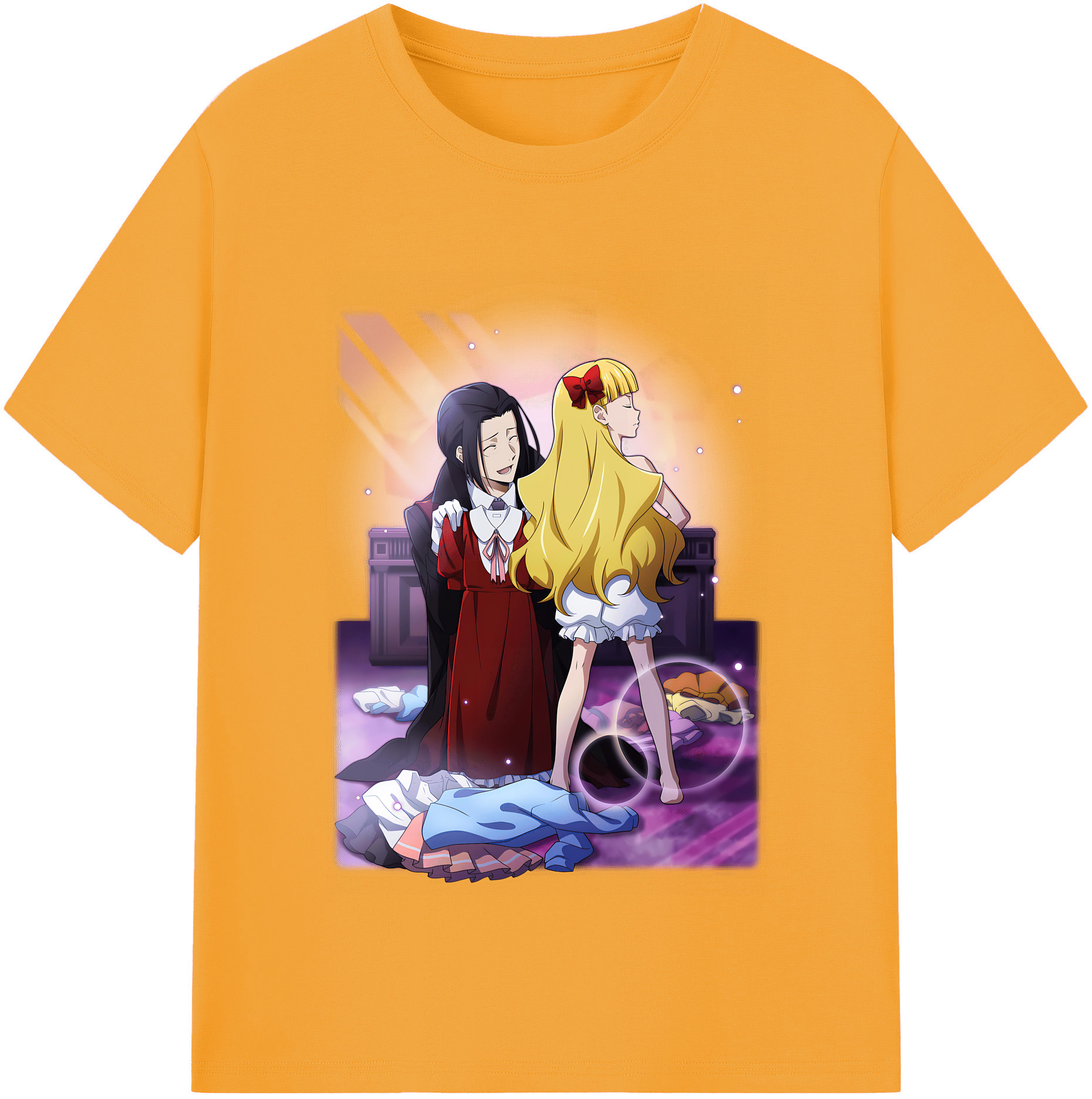 （画像用） 文豪ストレイドッグス Bungo Stray Dogs レディースカジュアルプリントTシャツ（綿100％）