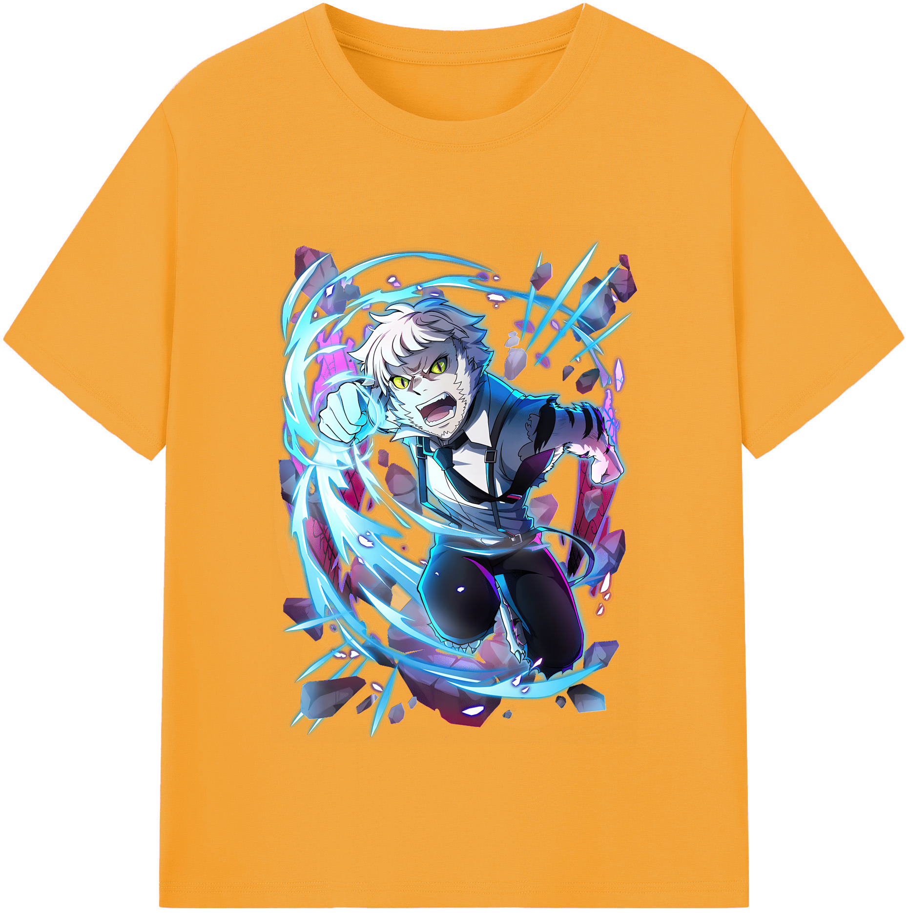 （画像用） 文豪ストレイドッグス Bungo Stray Dogs レディースカジュアルプリントTシャツ（綿100％）